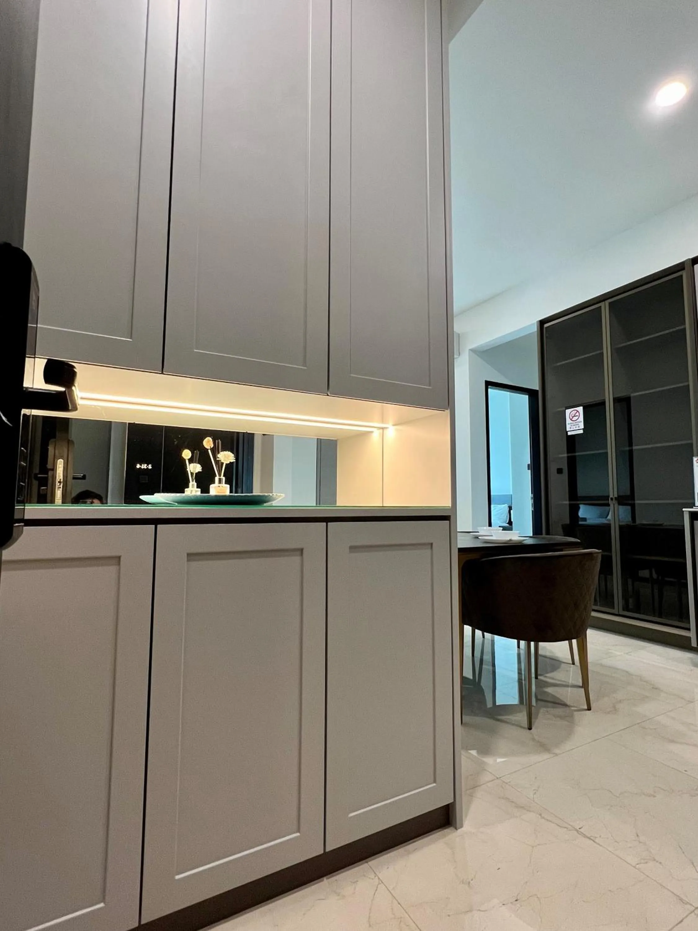 Dining area in Opus Residence KL by EUcation Home