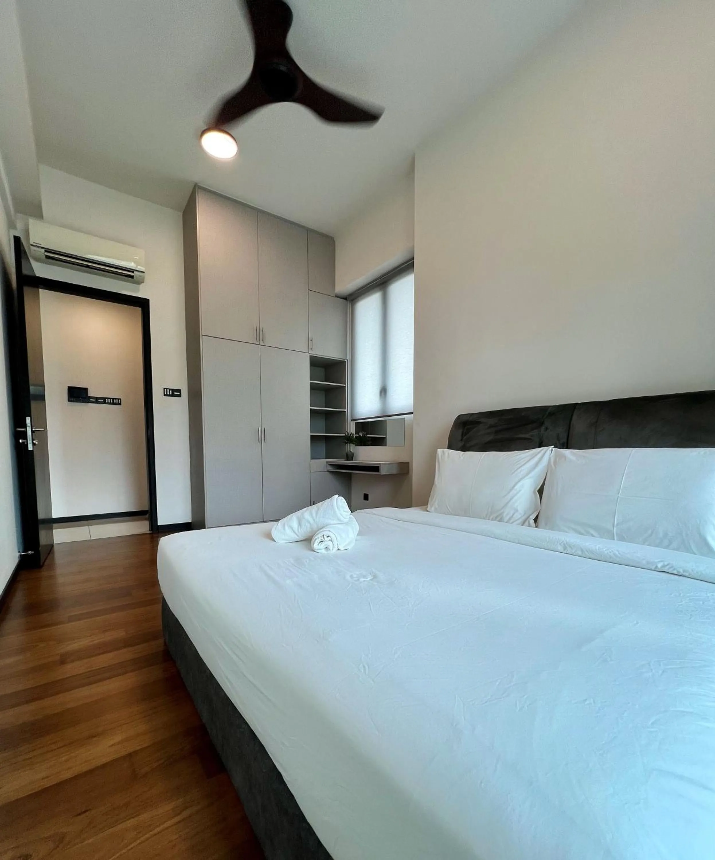 Photo of the whole room, Bed in Opus Residence KL by EUcation Home
