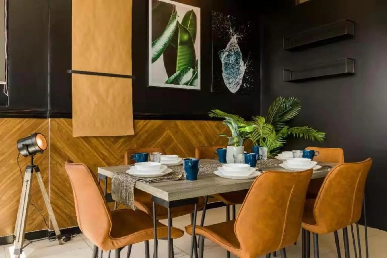 Dining area in Opus Residence KL by EUcation Home