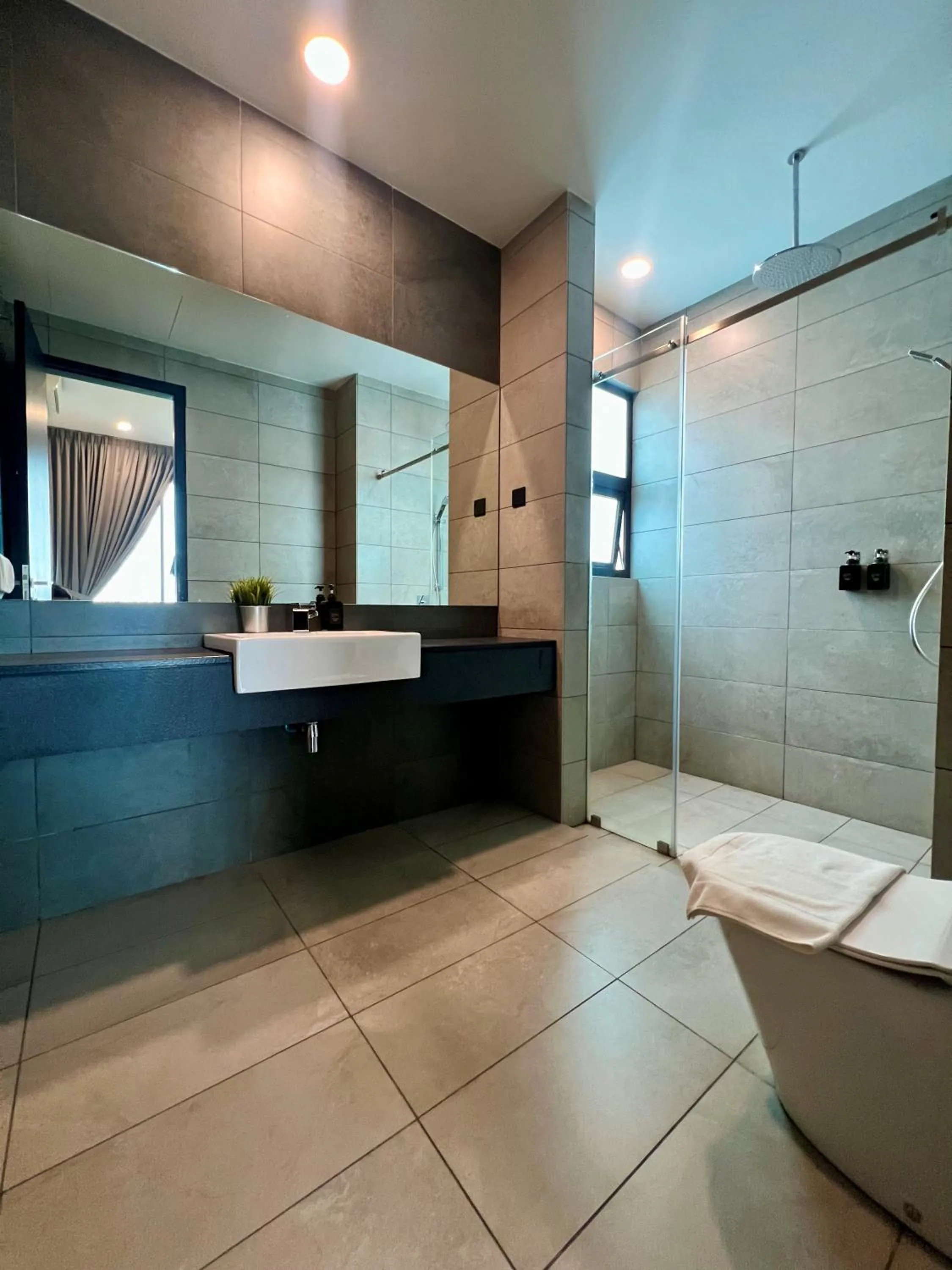 Shower in Opus Residence KL by EUcation Home