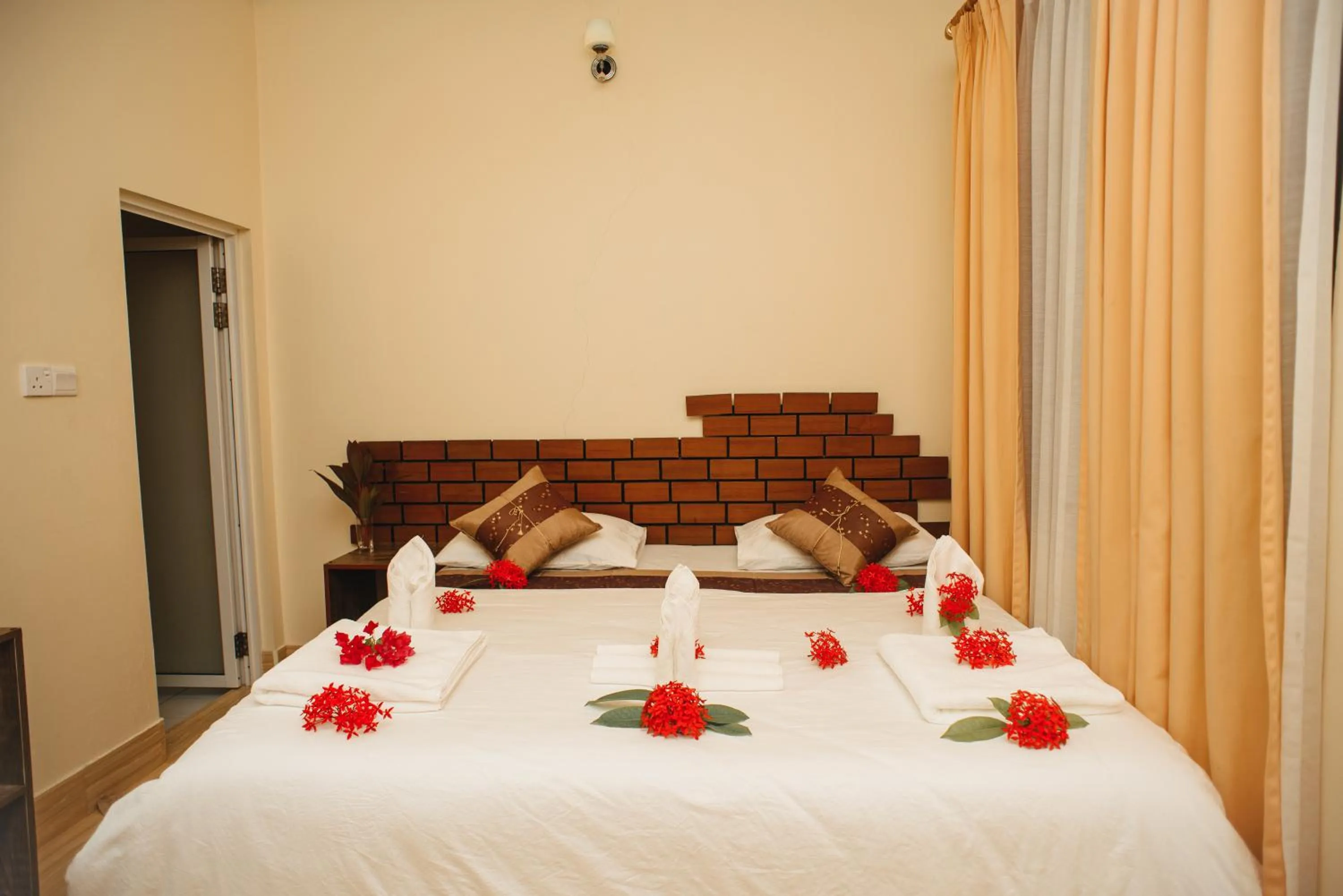 Bed in Summer Vibes Beach Front