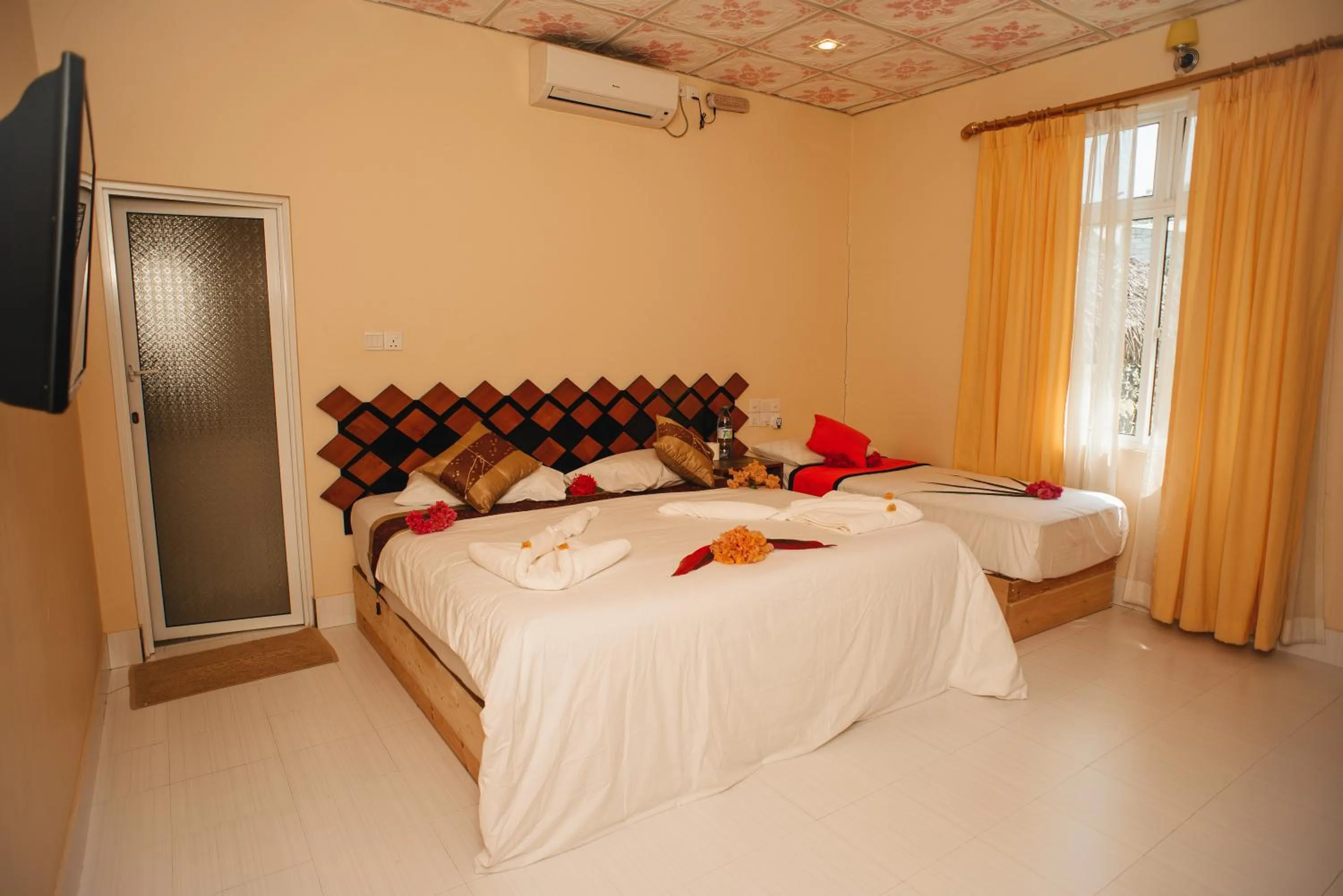 Bed in Summer Vibes Beach Front