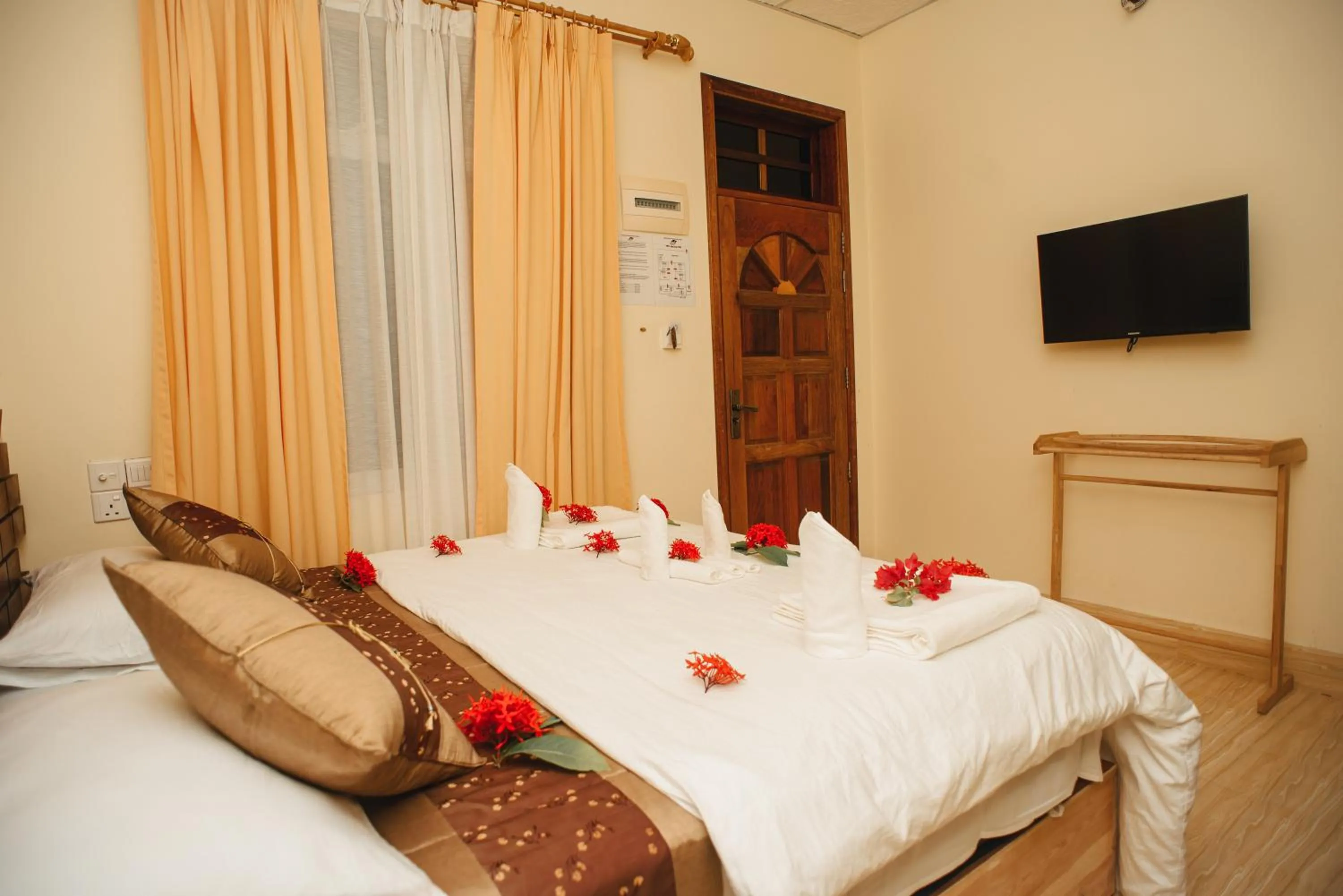 Bed in Summer Vibes Beach Front