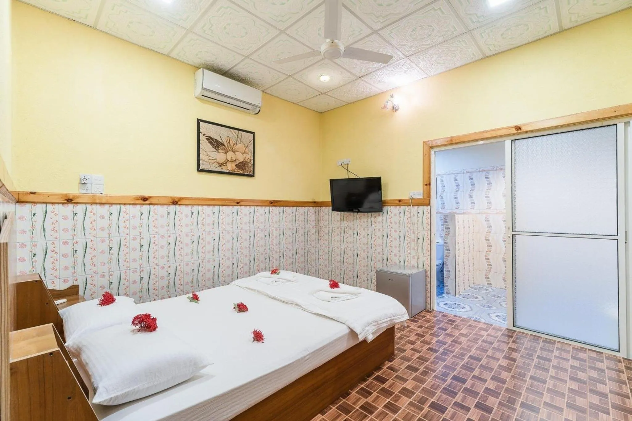 Bed in Summer Vibes Beach Front