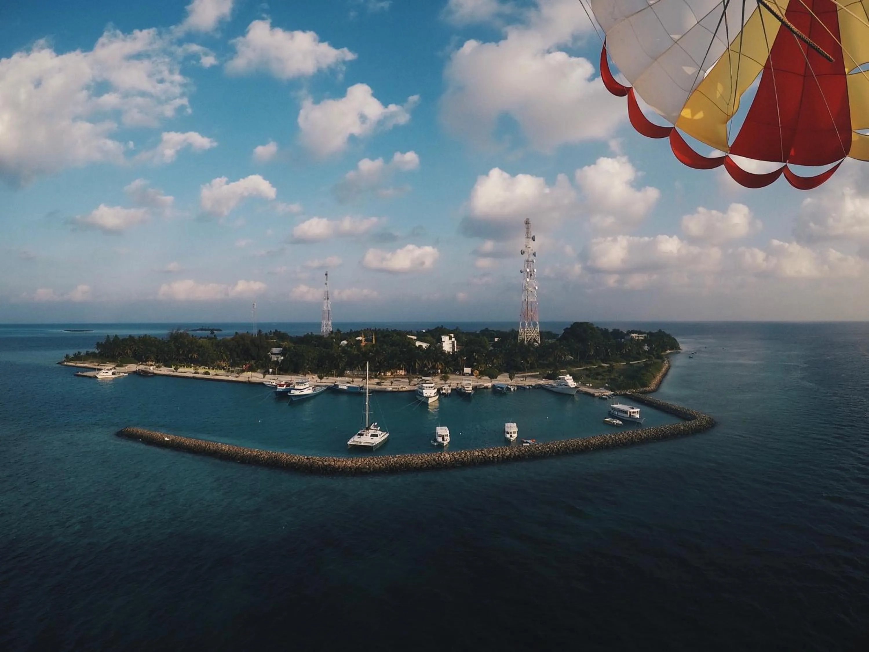 Bird's eye view in Summer Vibes Beach Front