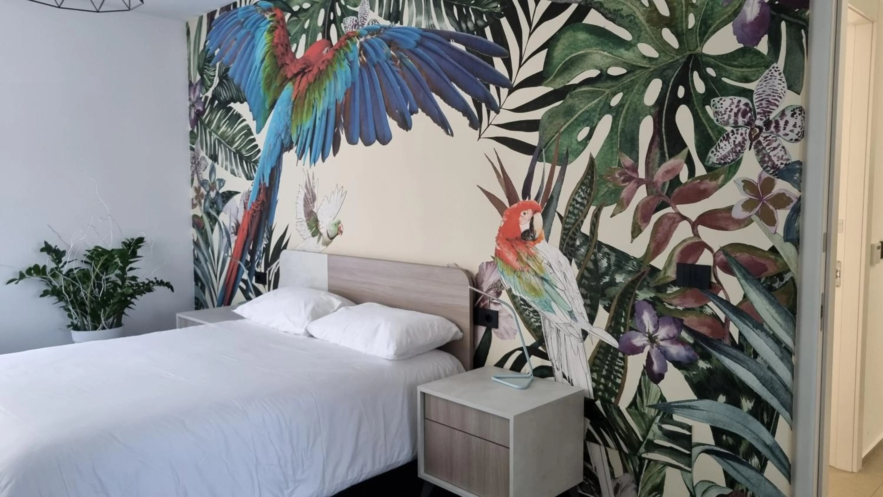 Bed in B&B Villa Eden