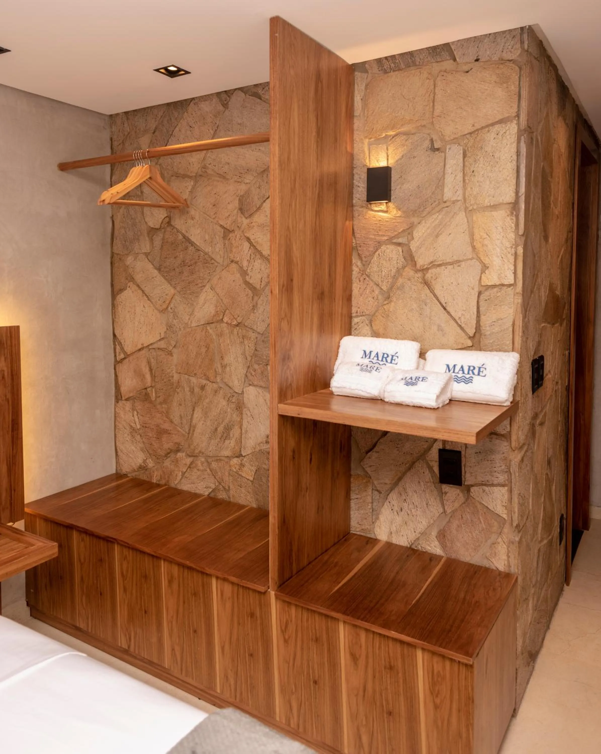 Bedroom in Maré Loft Praia