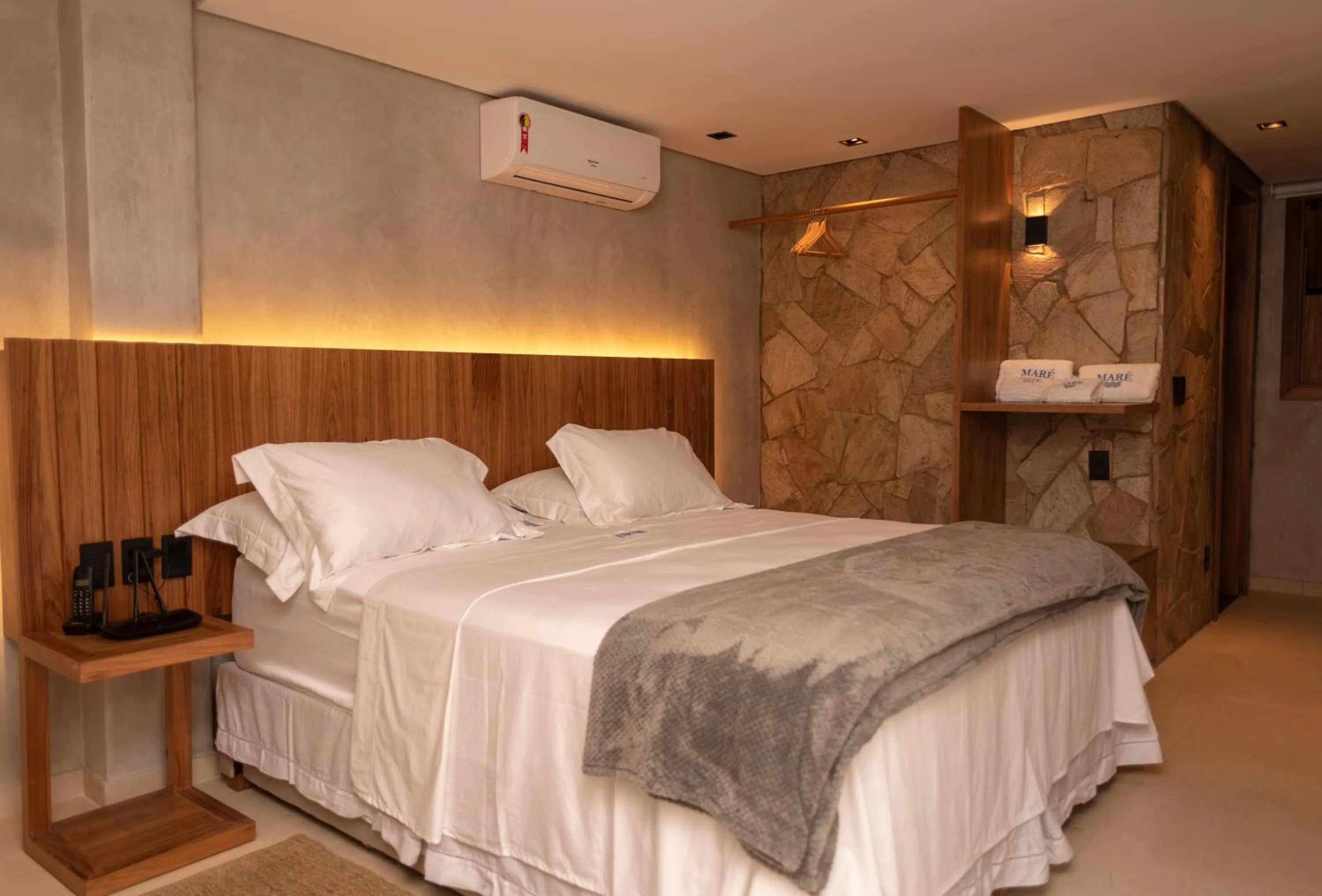 Bed in Maré Loft Praia