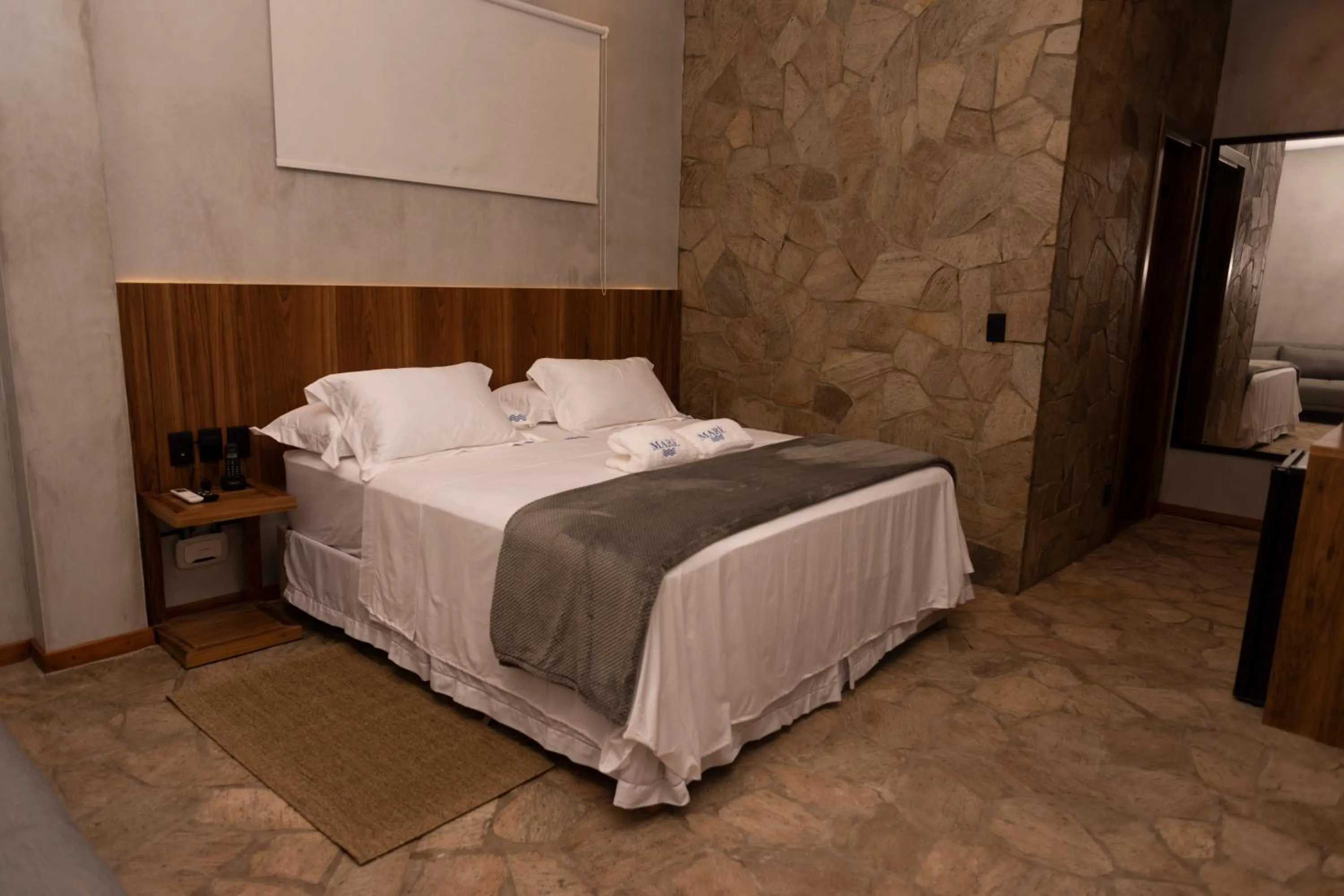 Bed in Maré Loft Praia