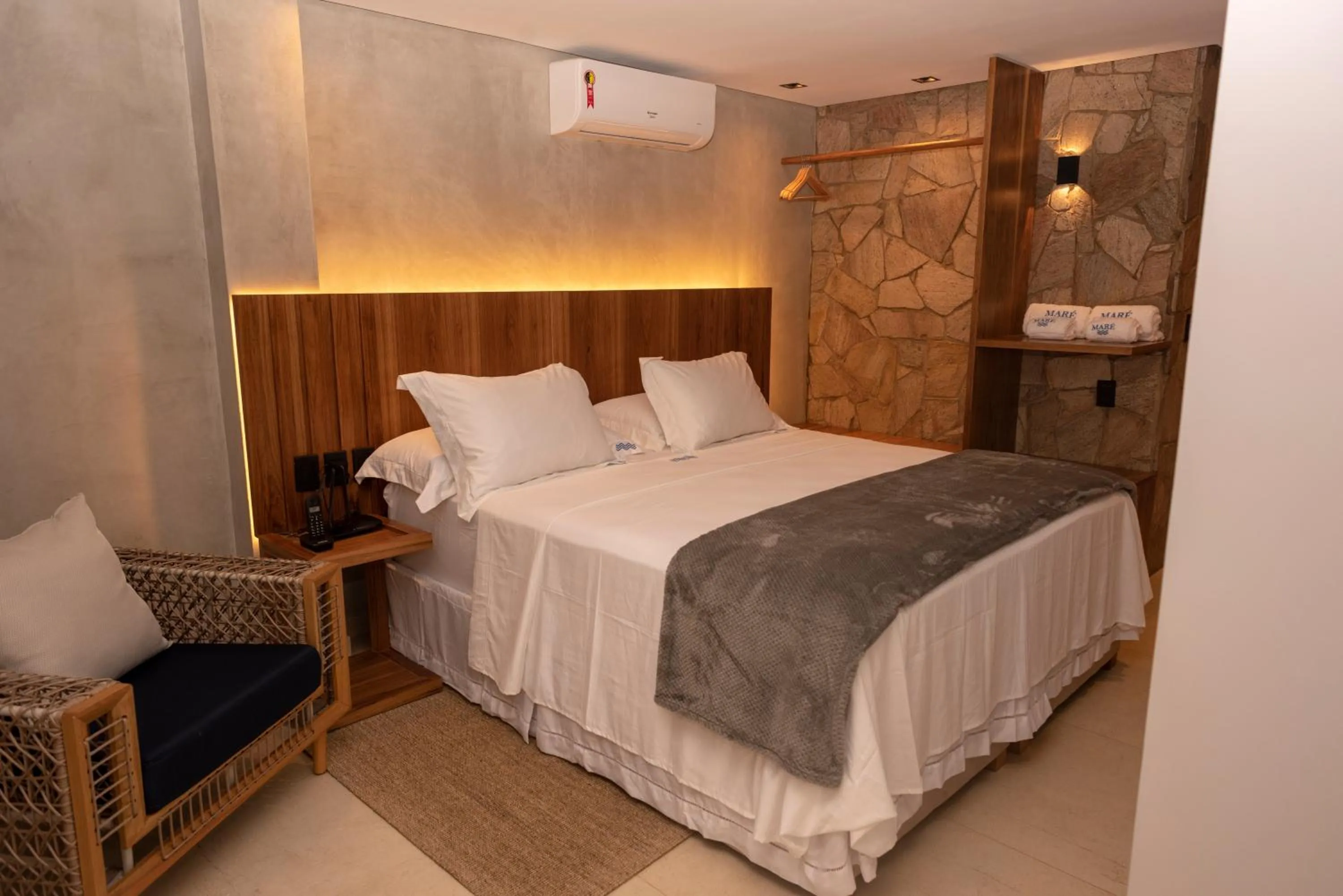 Photo of the whole room in Maré Loft Praia