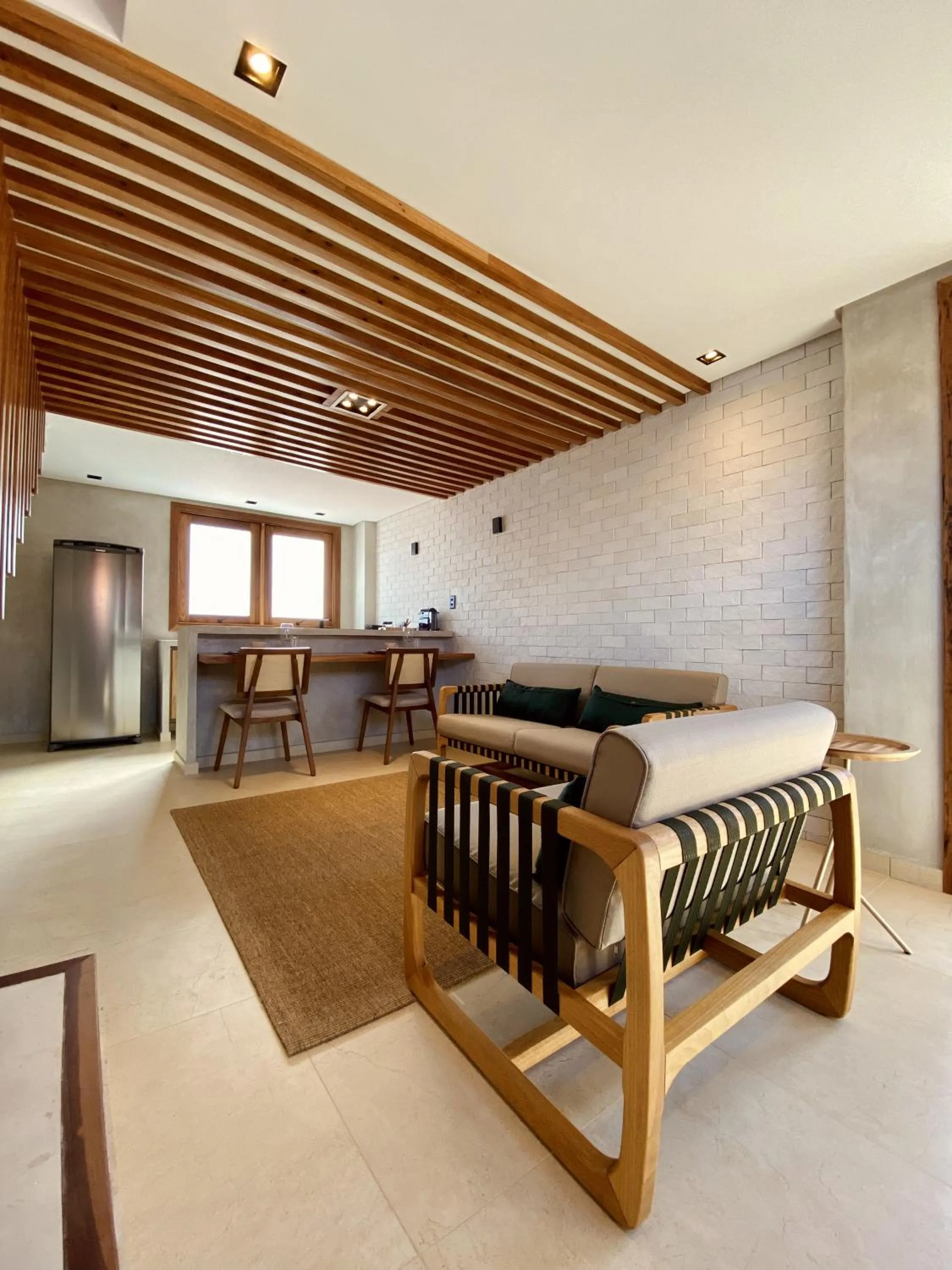 Living room in Maré Loft Praia