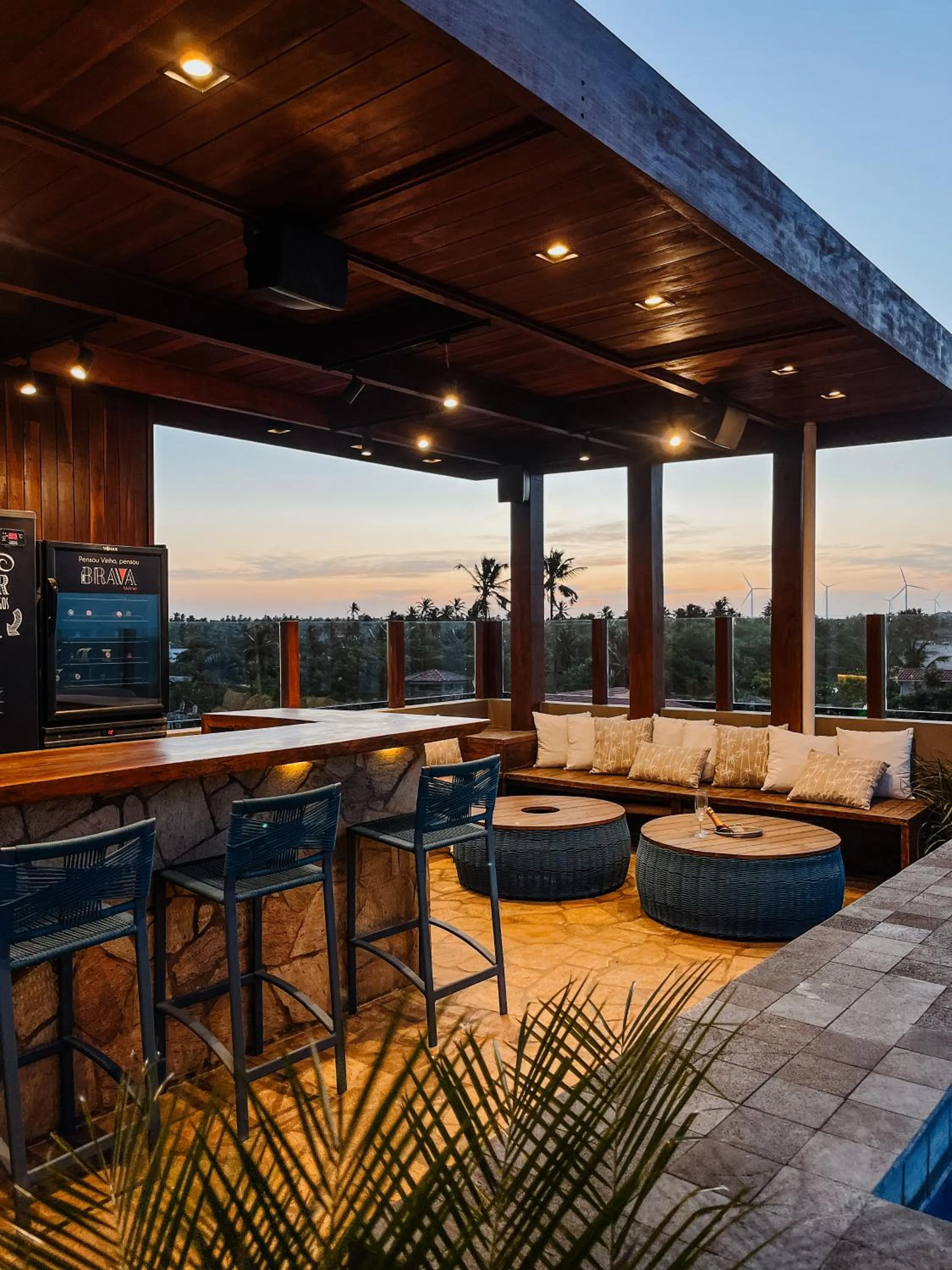 Balcony/Terrace in Maré Loft Praia