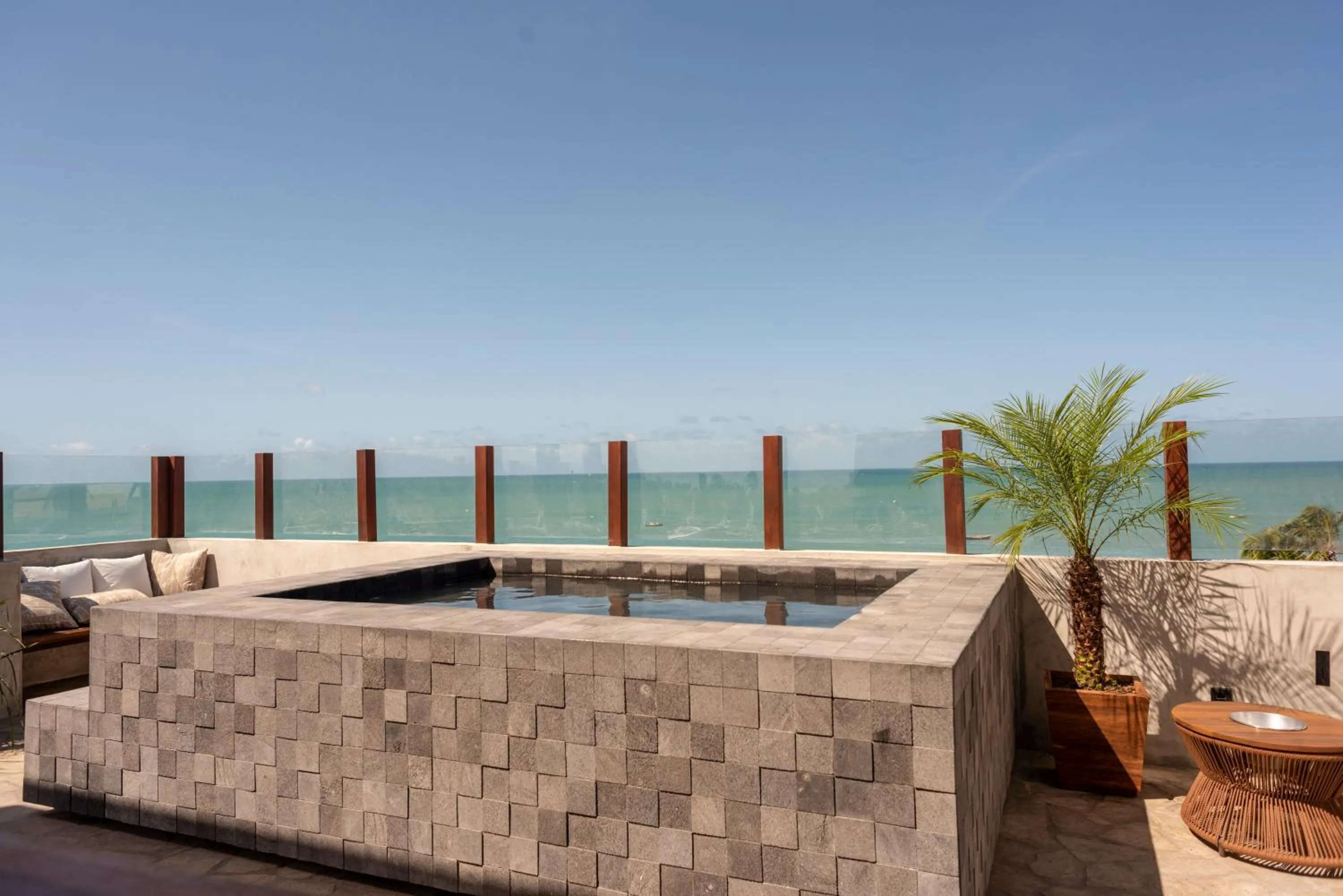 Balcony/Terrace in Maré Loft Praia