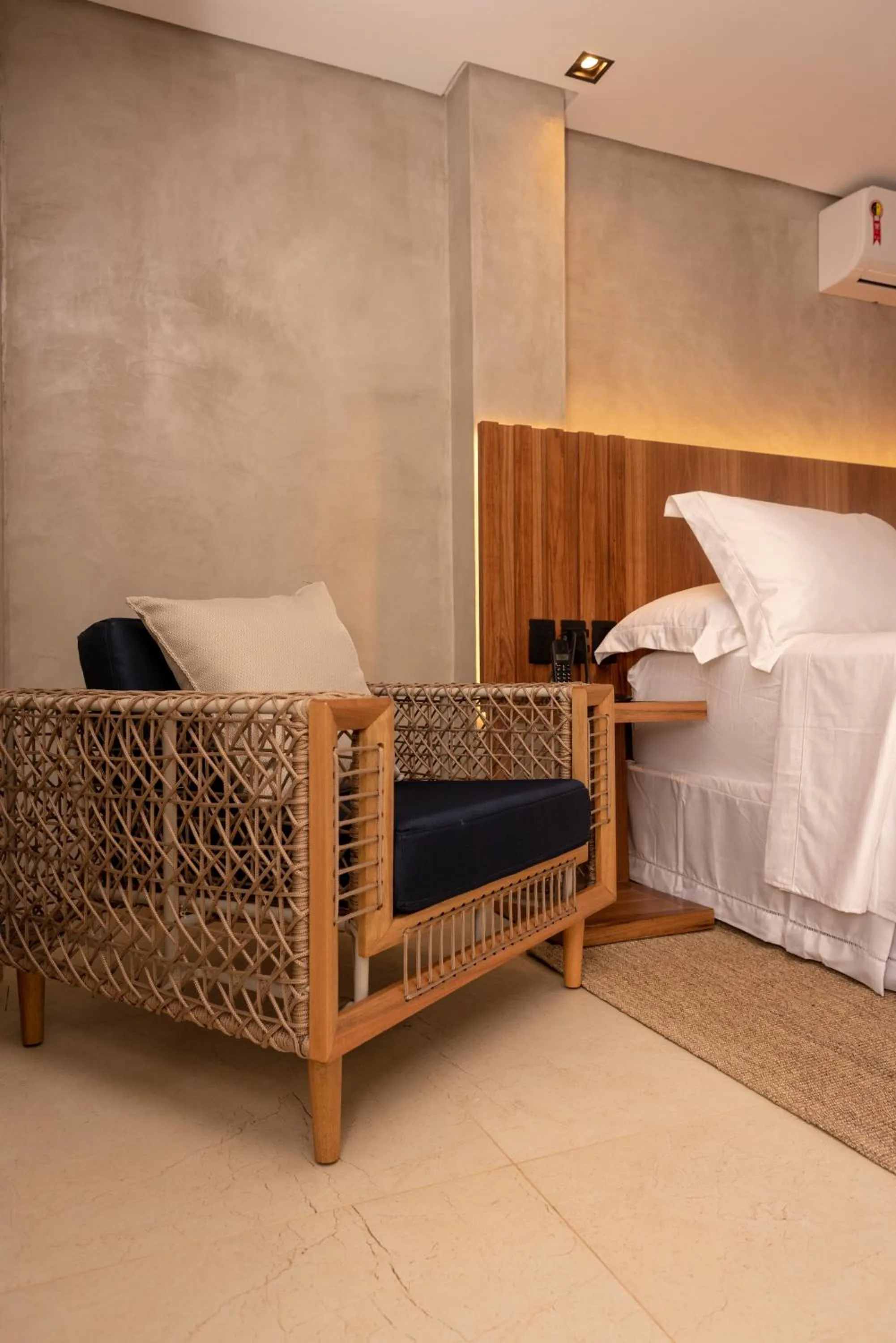 Bedroom in Maré Loft Praia