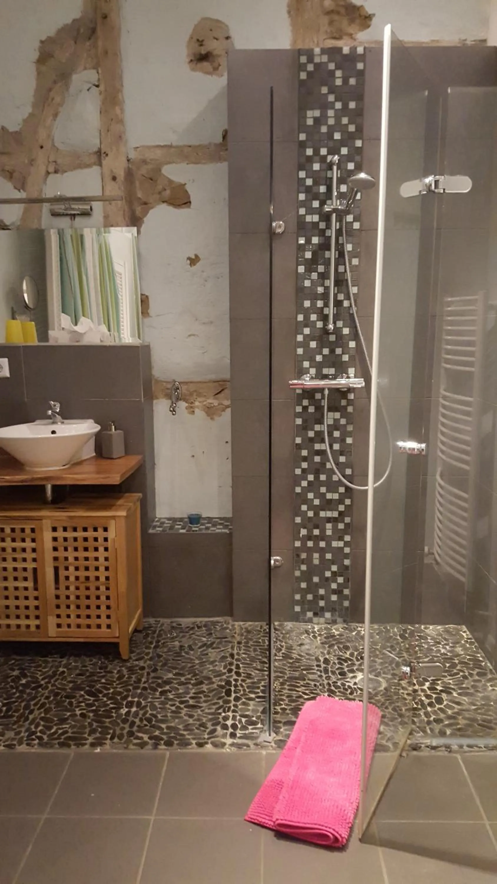 Shower in Rosindell cottage