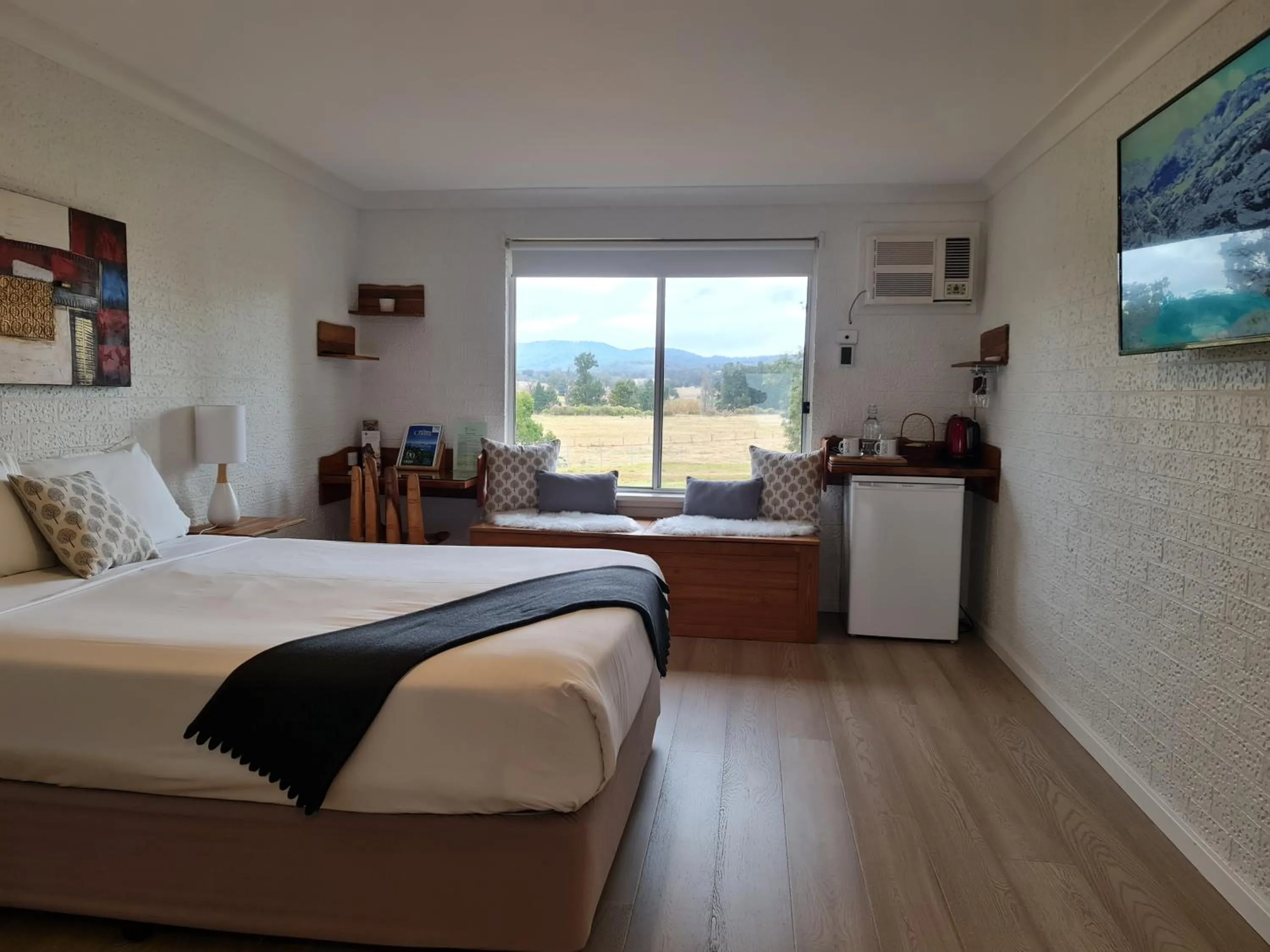 Bed in Vacy Hunter Valley Lodge