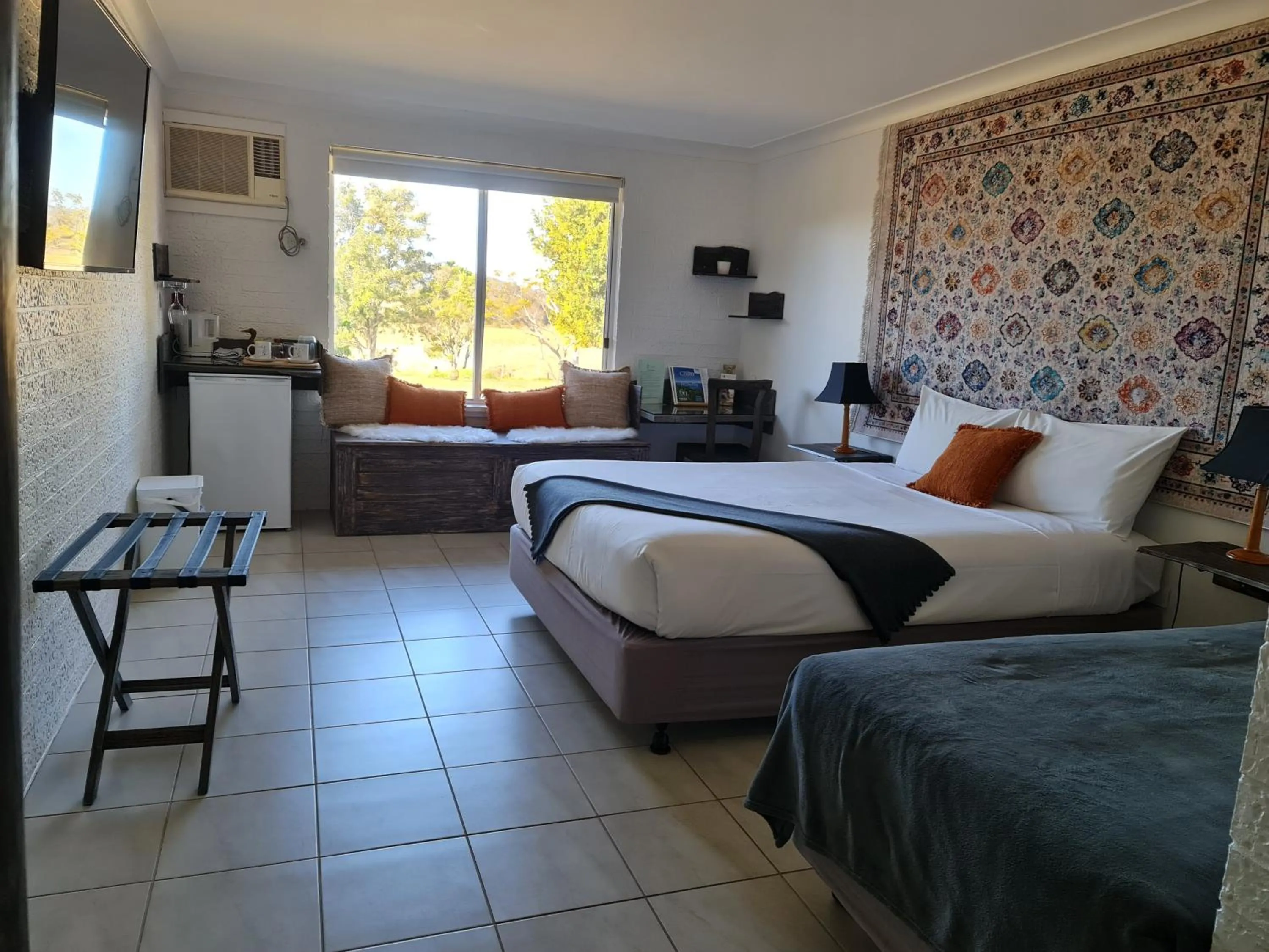 Bed in Vacy Hunter Valley Lodge