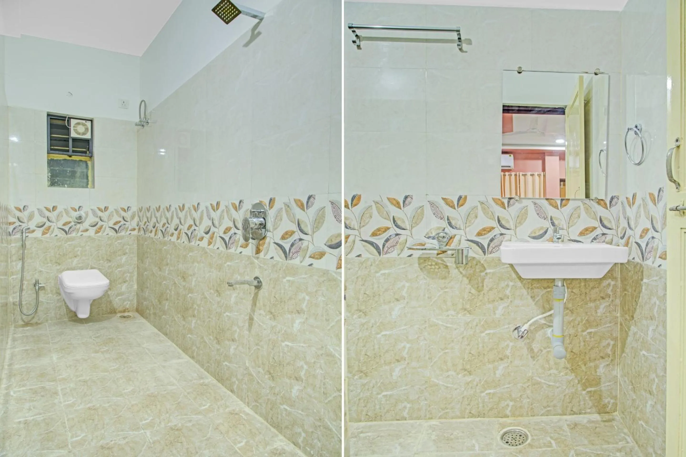 Bathroom in Hotel O Patil