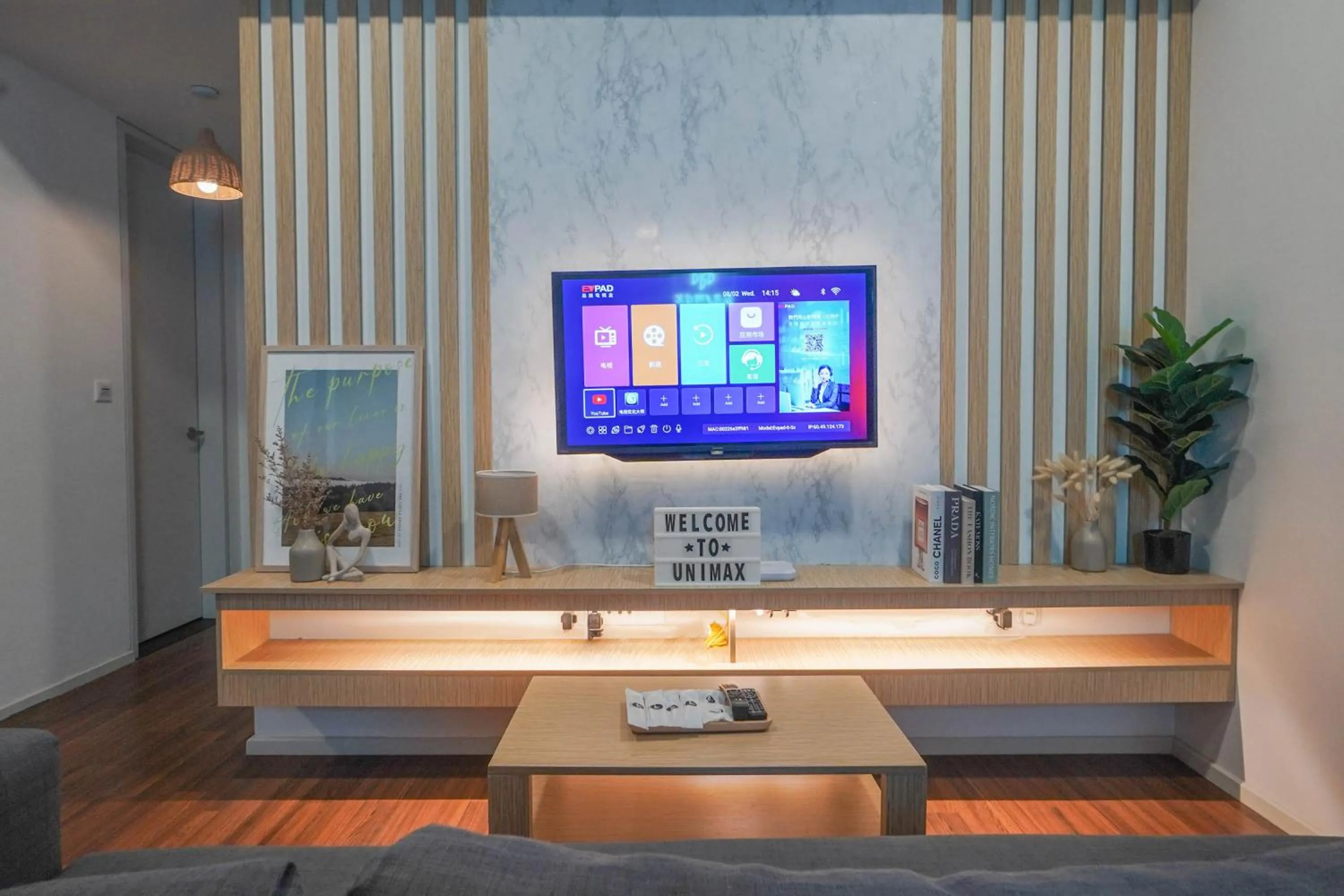 TV and multimedia in UNA Sunway Velocity Kuala Lumpur by Unimax