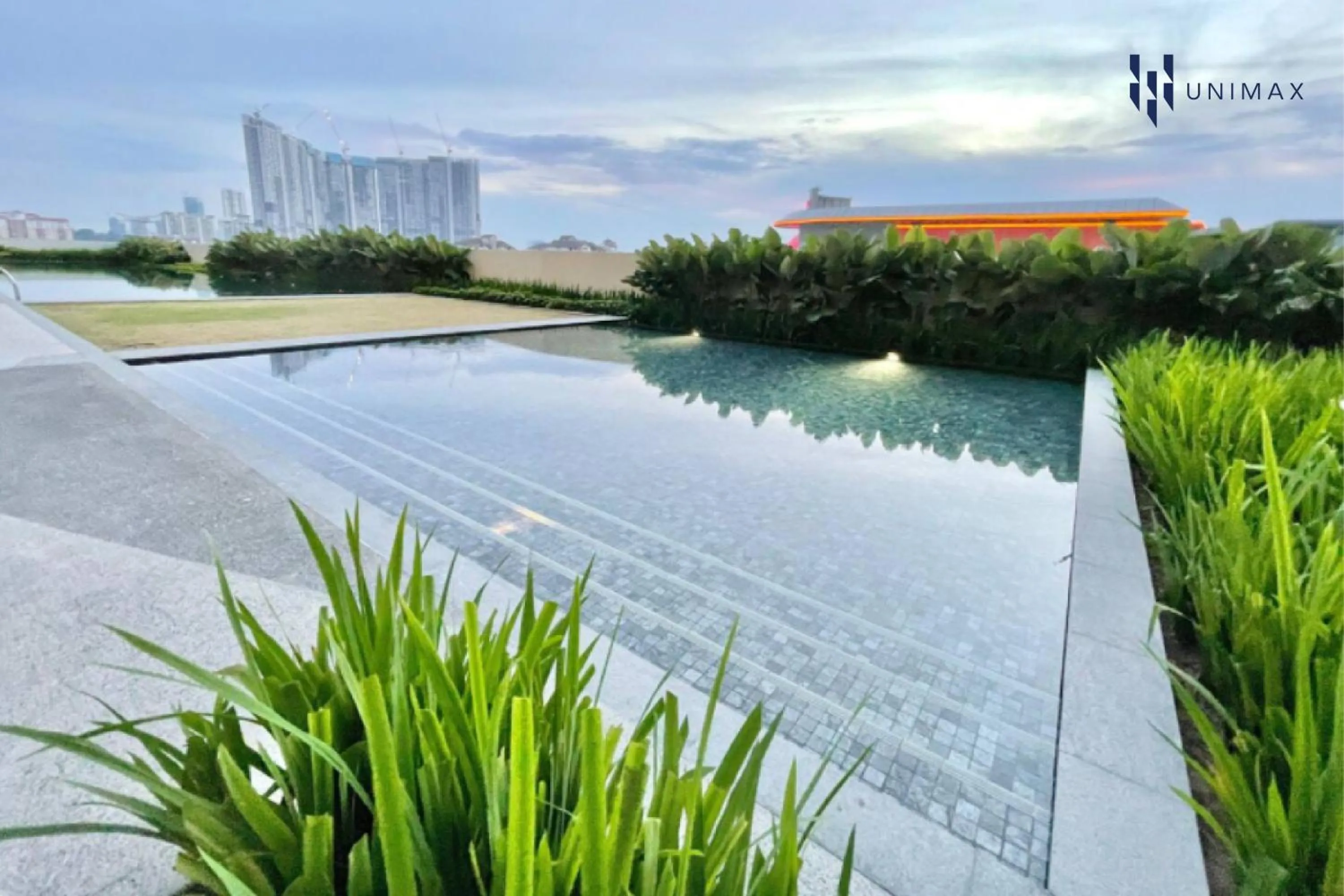 Pool view in UNA Sunway Velocity Kuala Lumpur by Unimax
