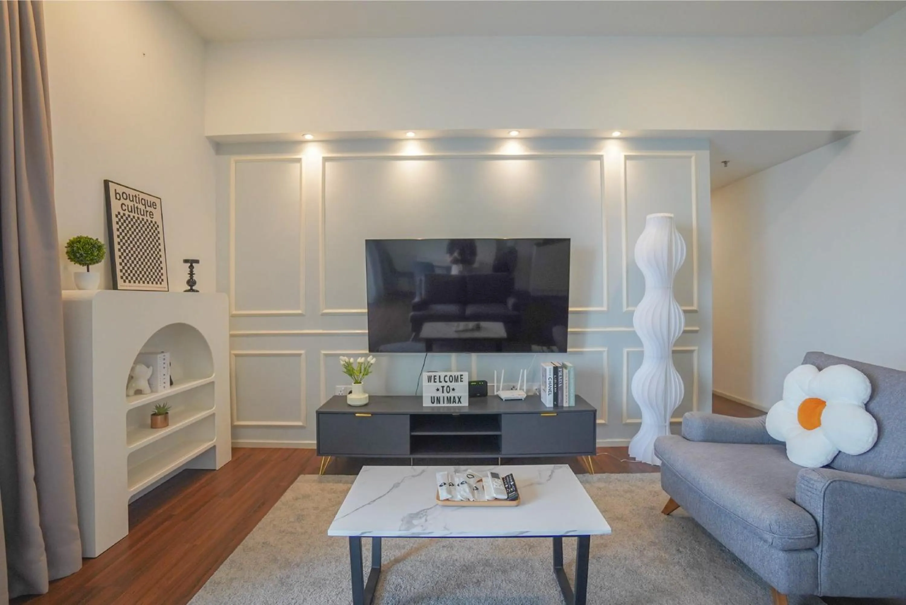 Living room in UNA Sunway Velocity Kuala Lumpur by Unimax