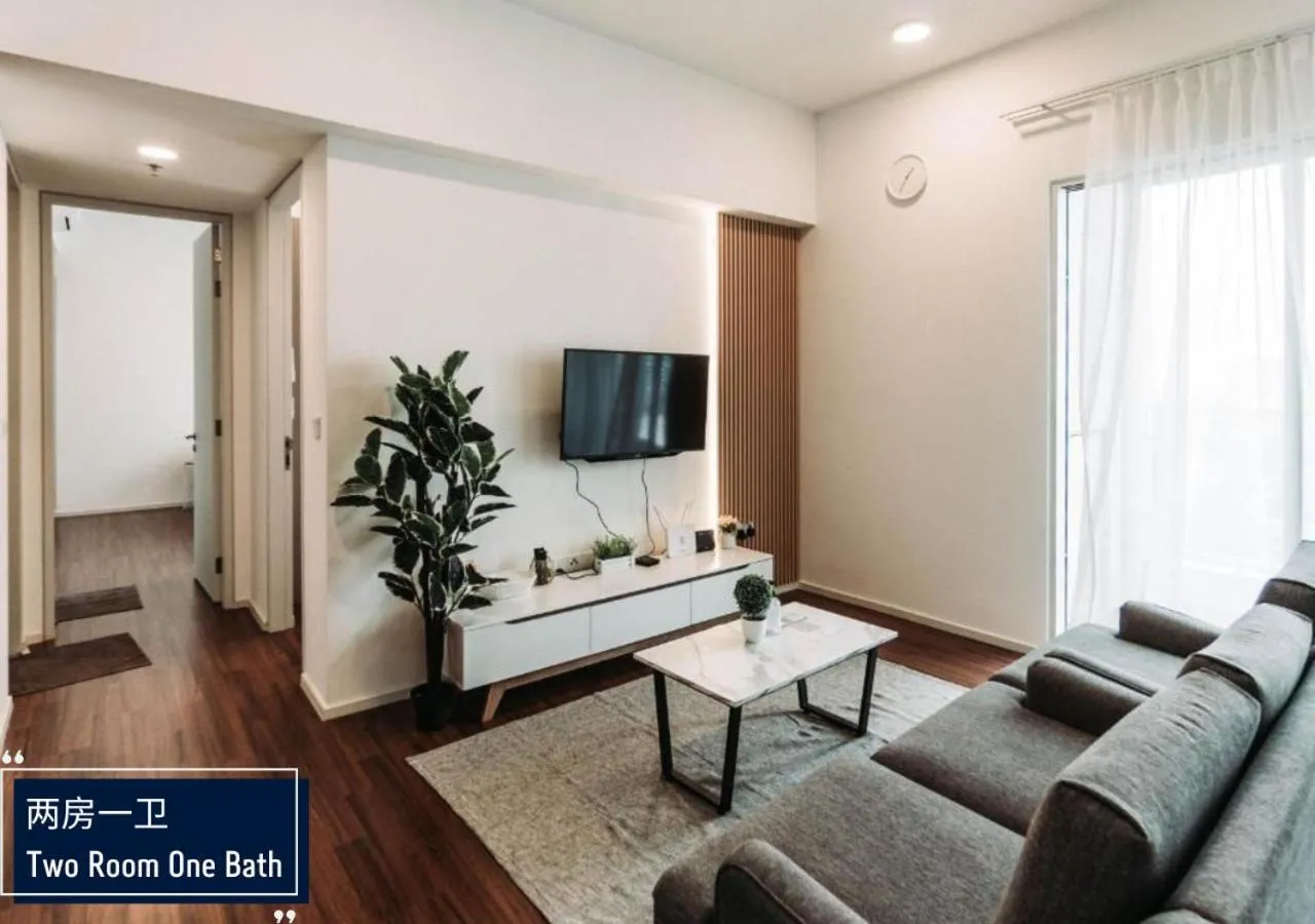 Living room in UNA Sunway Velocity Kuala Lumpur by Unimax