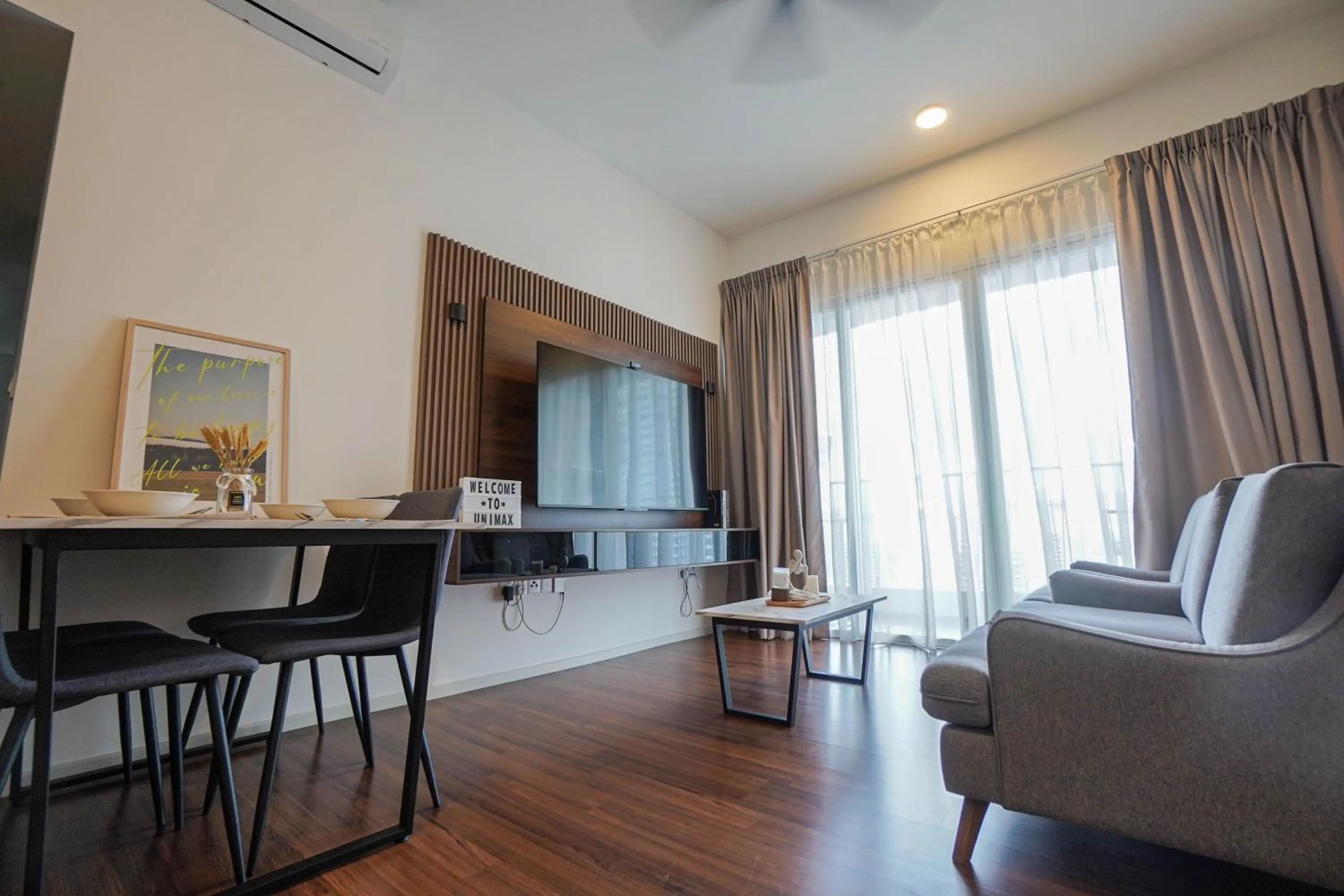Living room in UNA Sunway Velocity Kuala Lumpur by Unimax