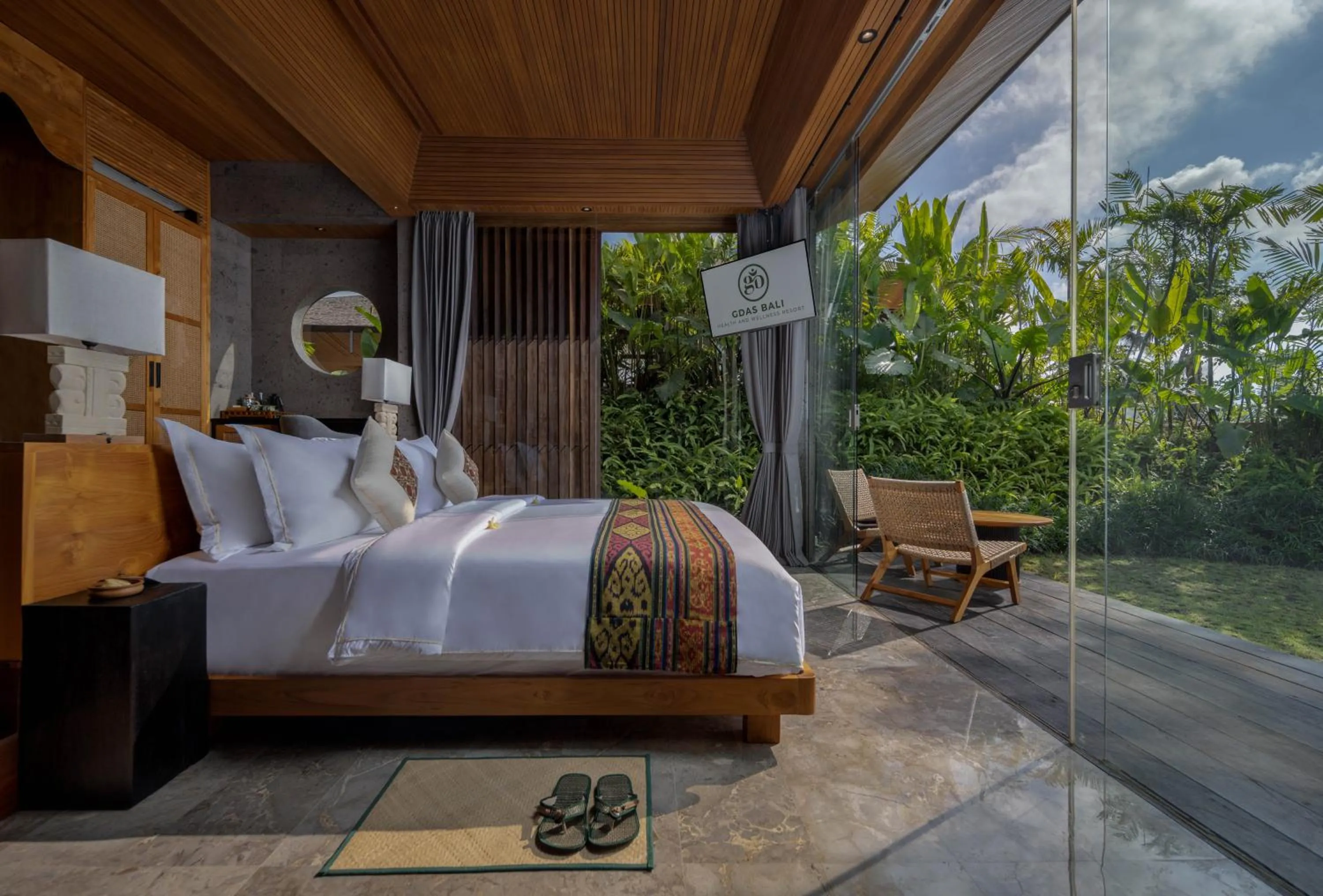 Bed in Gdas Bali Health and Wellness Resort - Adult Only