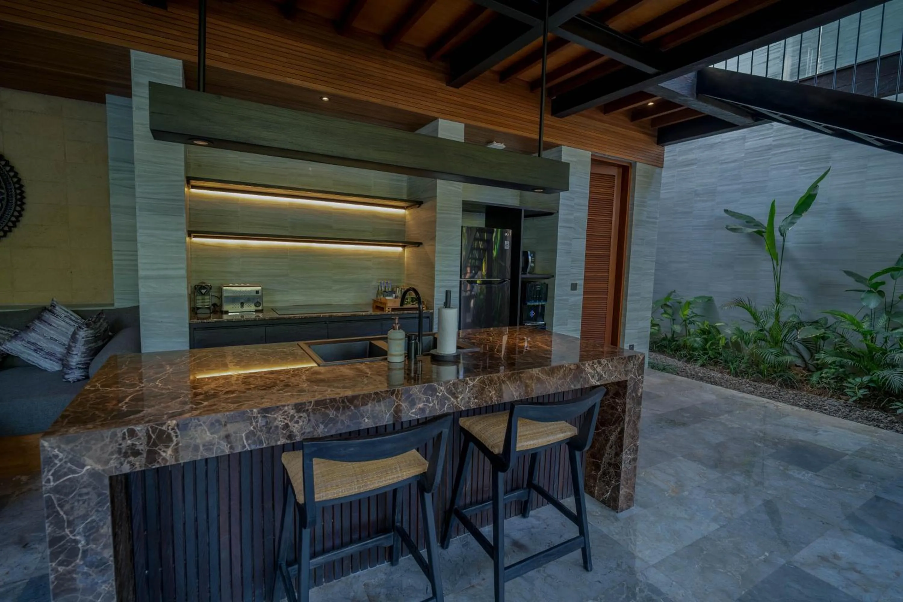 Kitchen or kitchenette in Gdas Bali Health and Wellness Resort - Adult Only