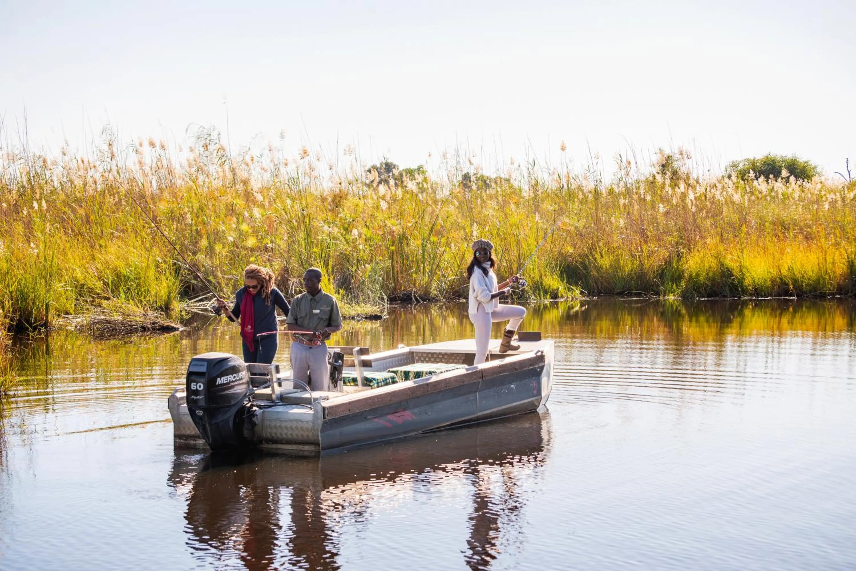 Natural landscape in Namushasha River Camping2Go