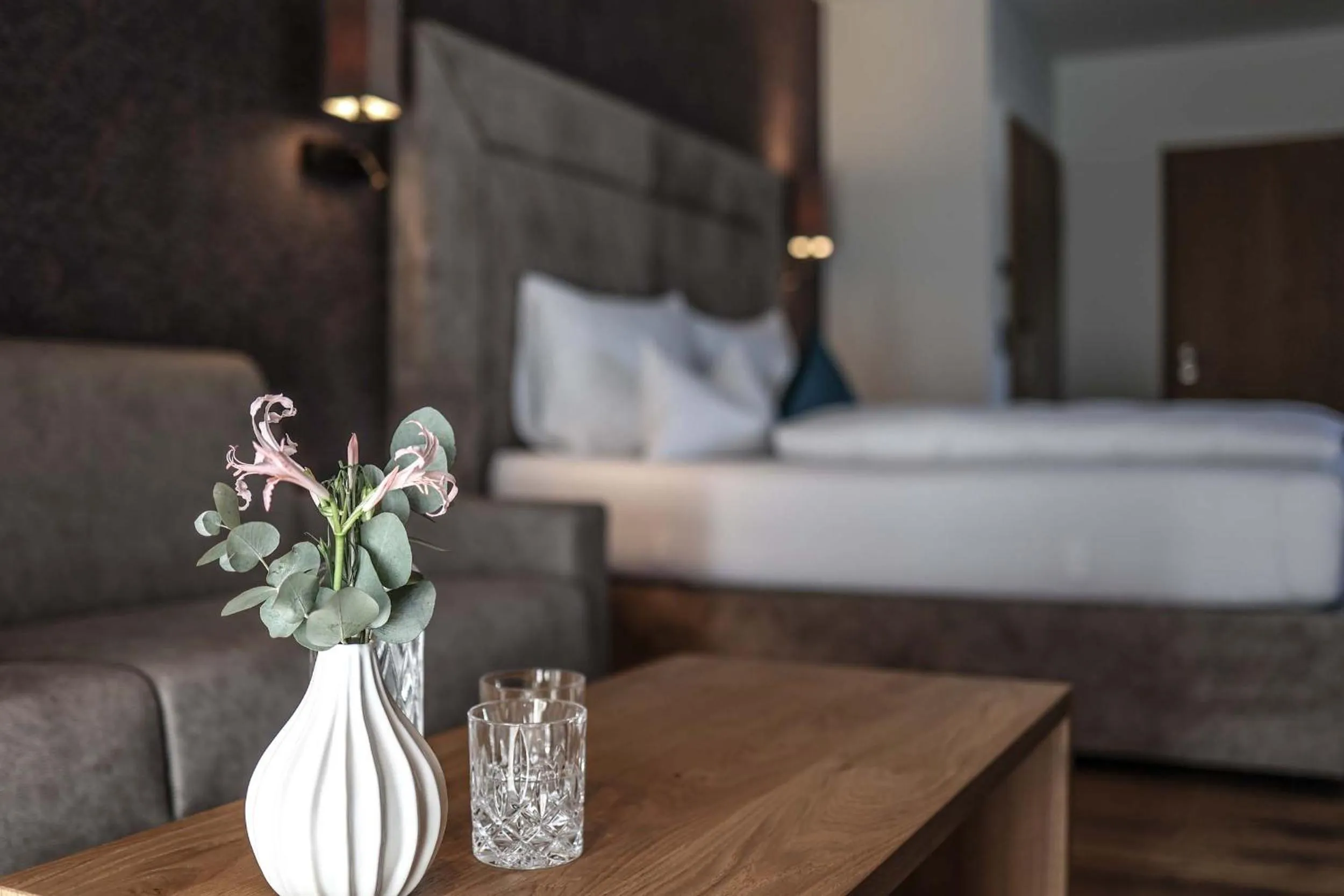 Seating area, Bed in Metzgerwirt