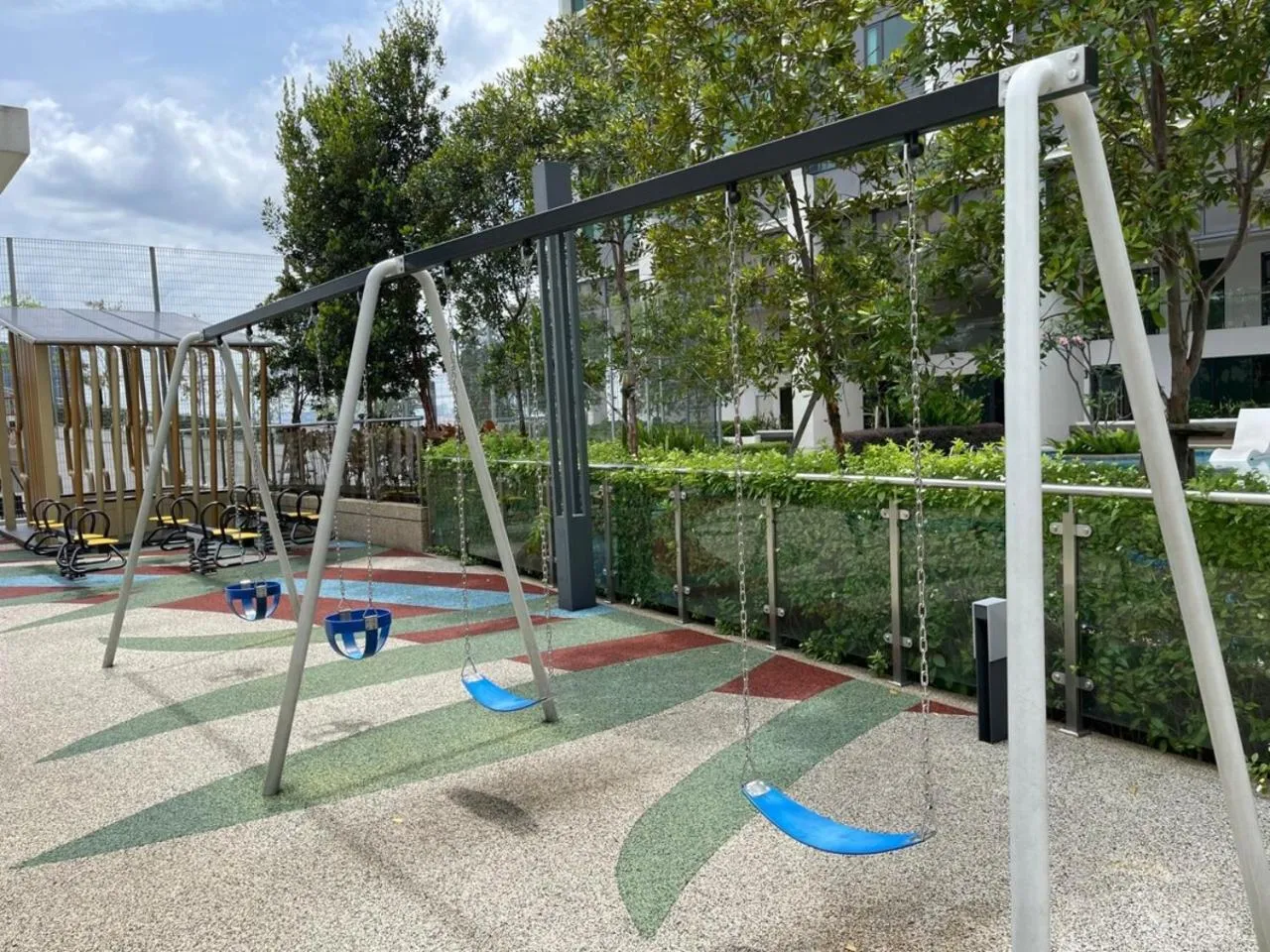 Children play ground in Greenfield Residence Bandar Sunway