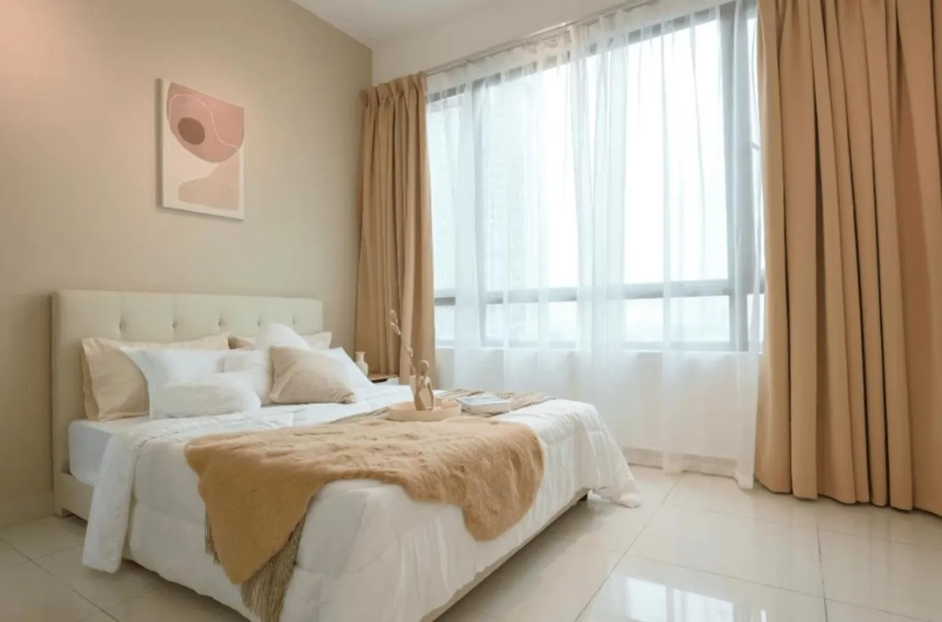 Bed in Greenfield Residence Bandar Sunway