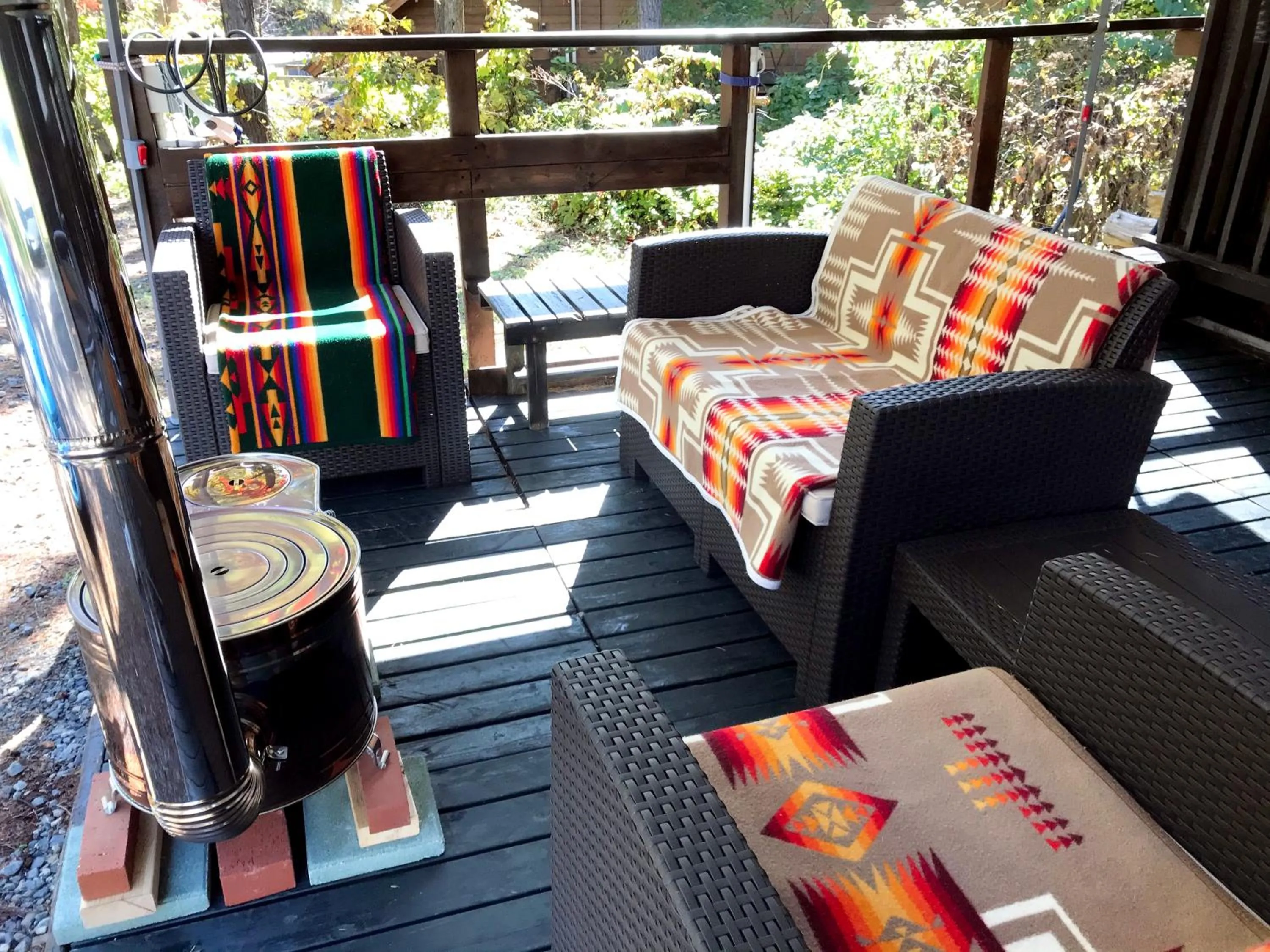 Balcony/Terrace in Petit Hotel Kazekozou