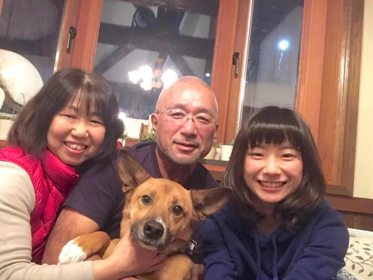 Family in Petit Hotel Kazekozou