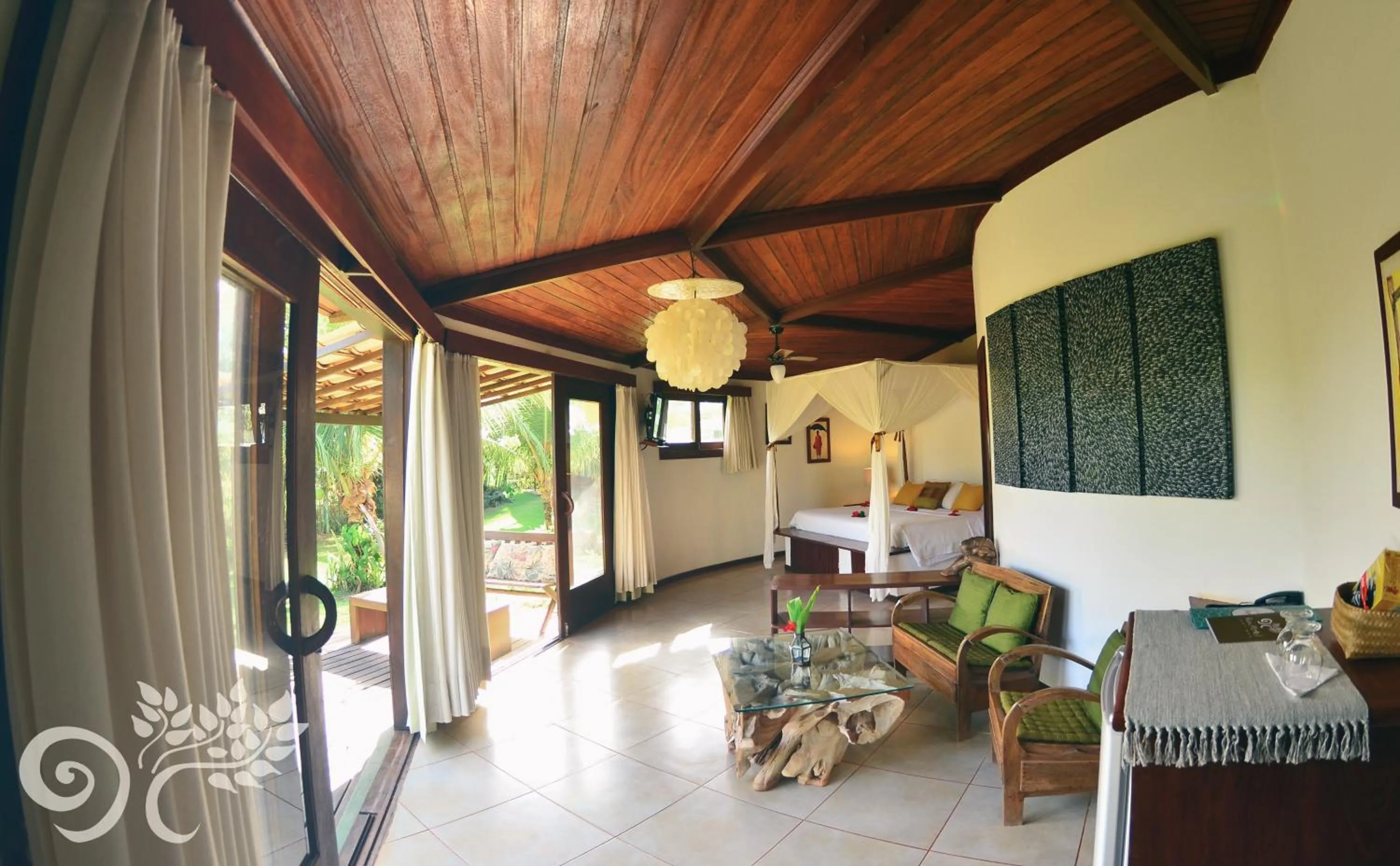 Bungalow with Sea View in Paua Hotel Boutique