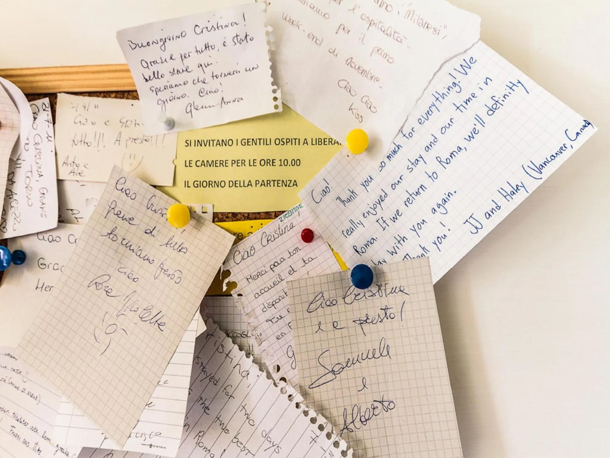 Decorative detail in La Lupa in Trastevere