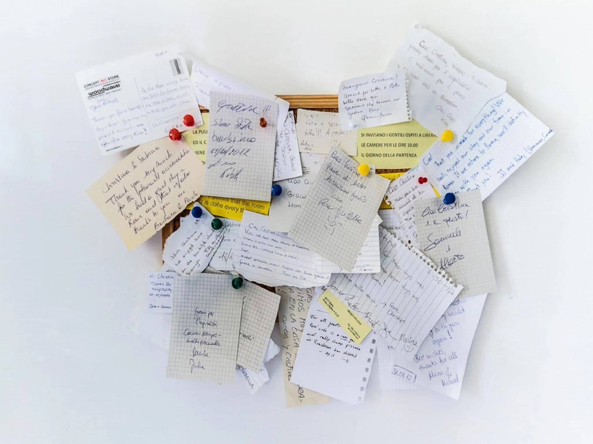 Decorative detail in La Lupa in Trastevere