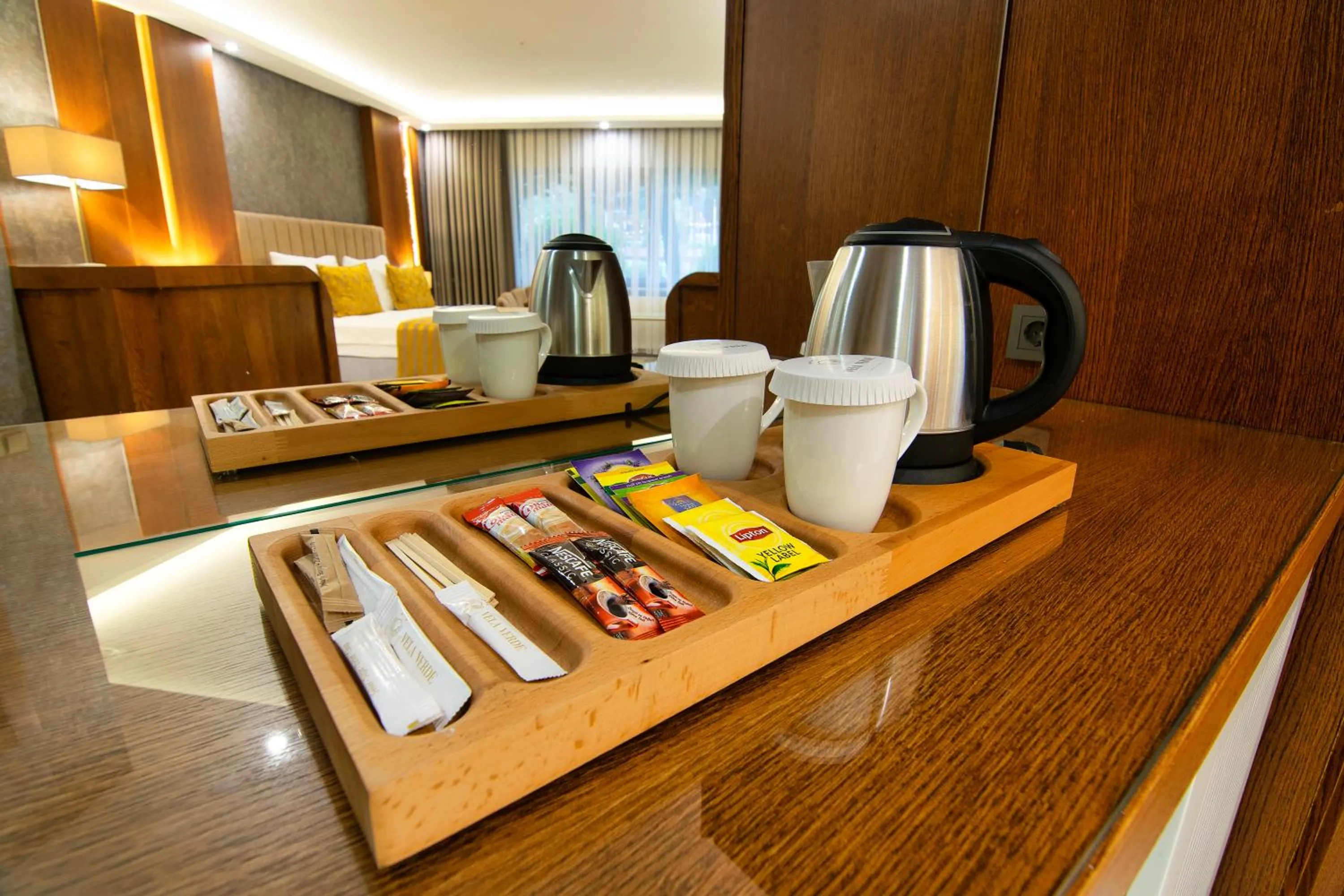 Coffee/tea facilities in Vela Verde Hotel & SPA