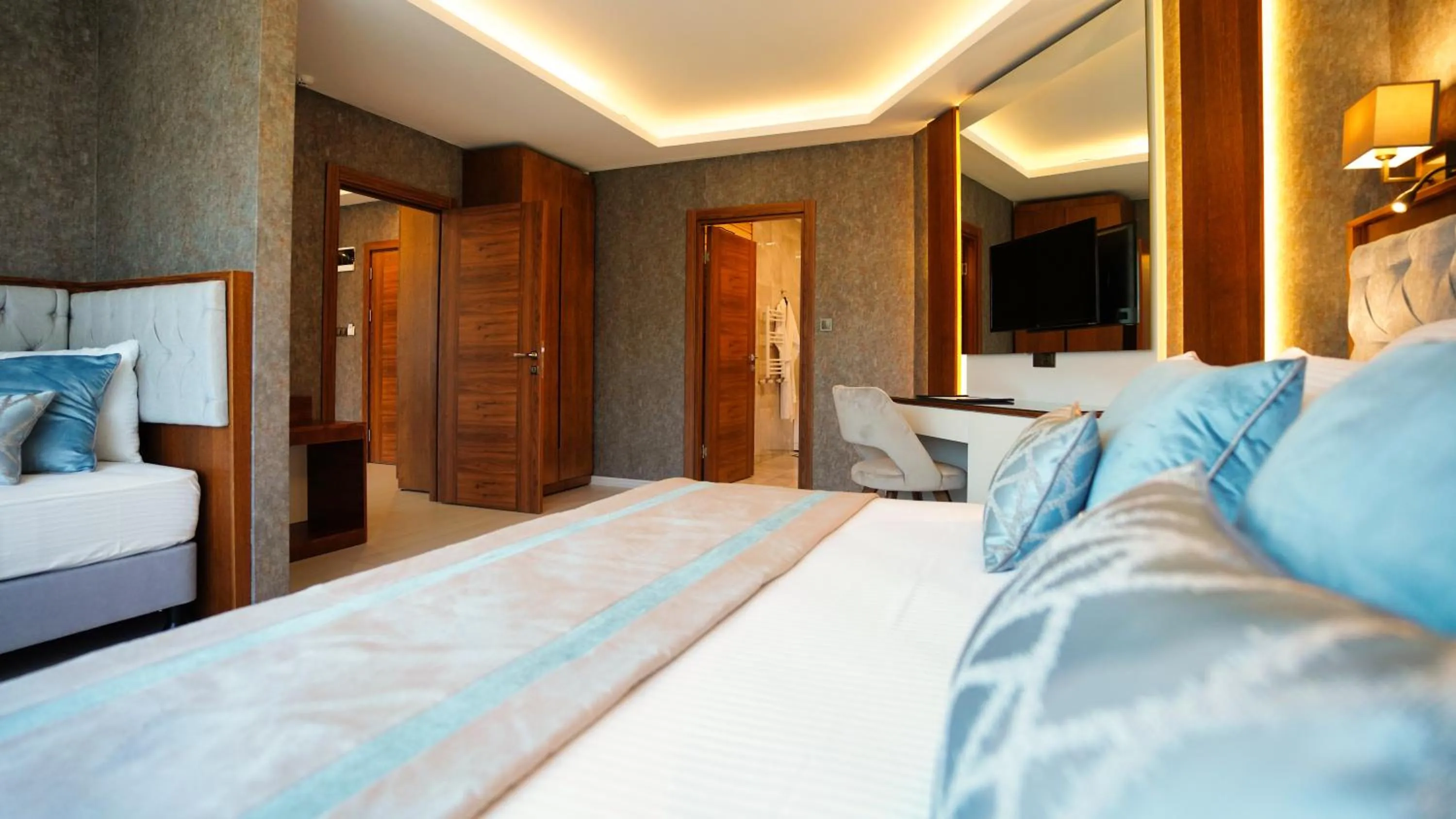 Bed in Vela Verde Hotel & SPA