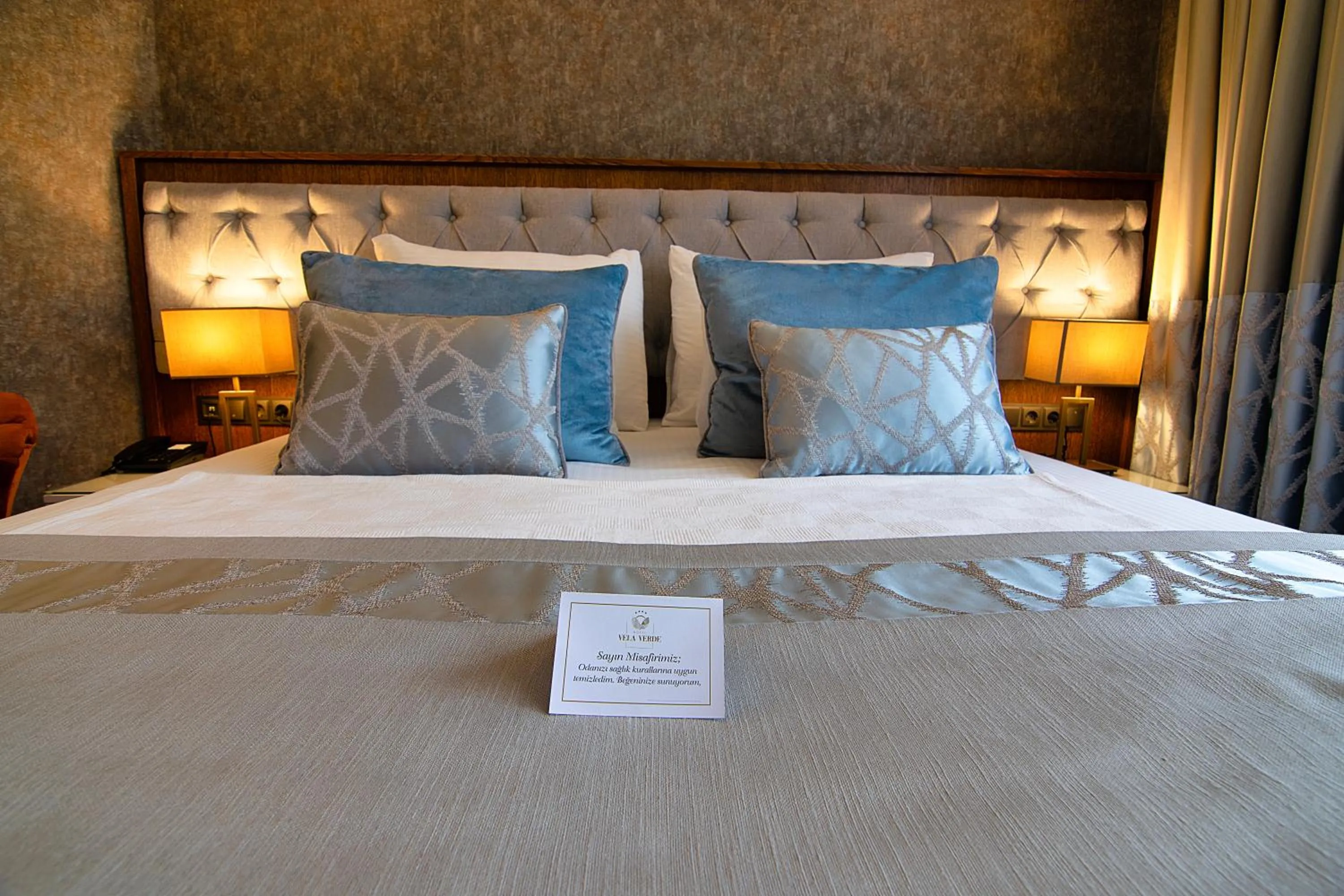 Bed in Vela Verde Hotel & SPA