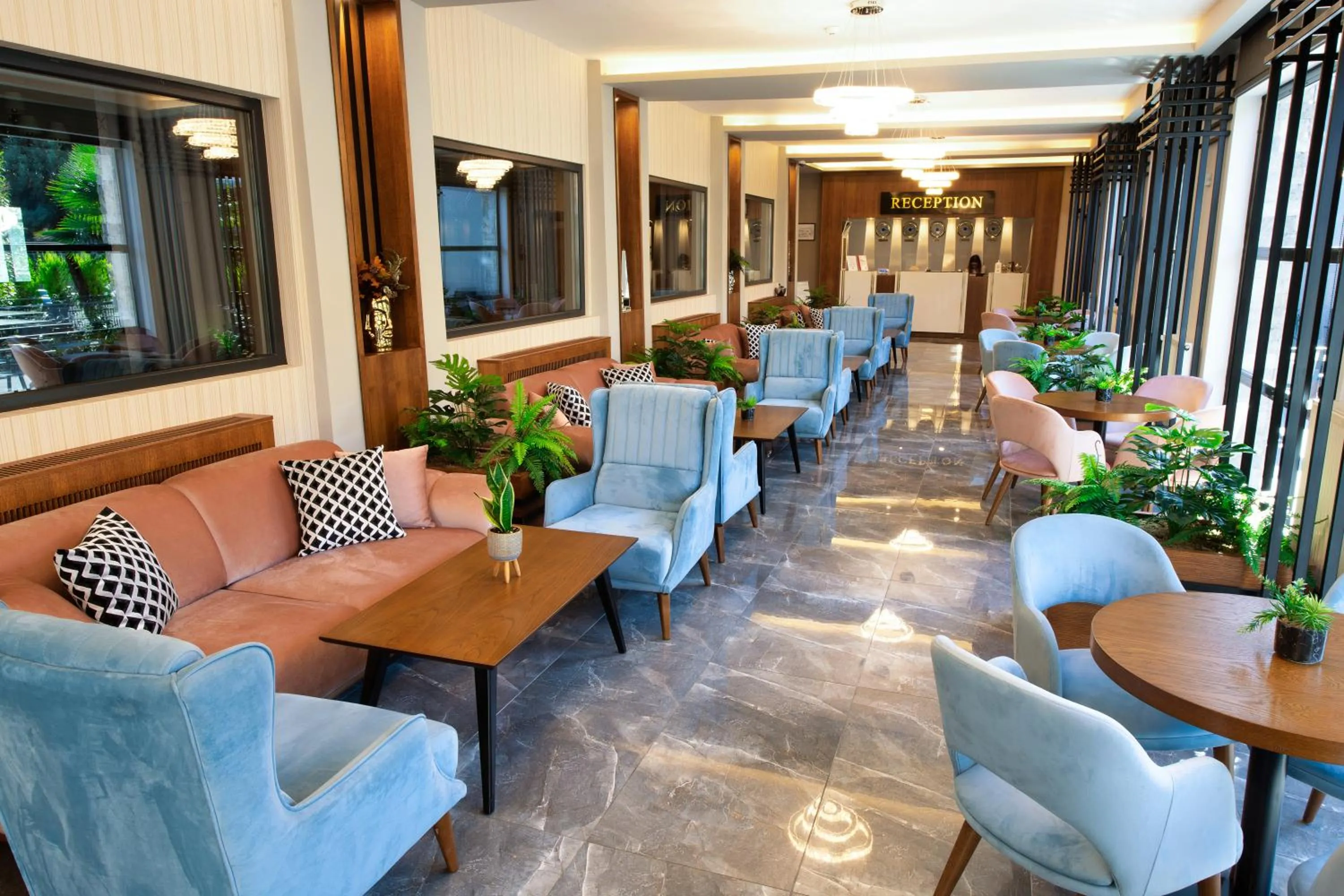 Lobby or reception in Vela Verde Hotel & SPA