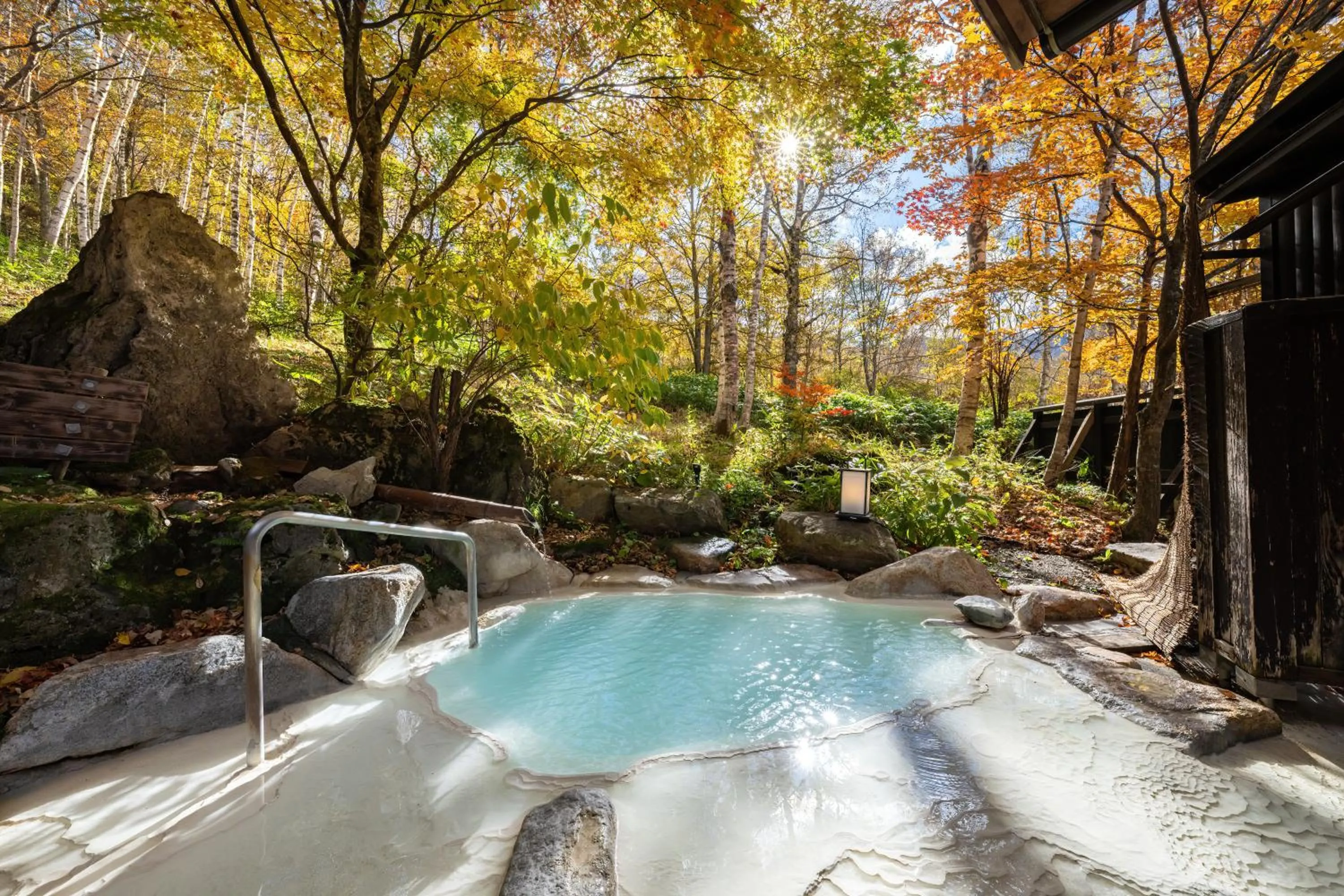 Hot Spring Bath in Konashi No Yu Sasaya