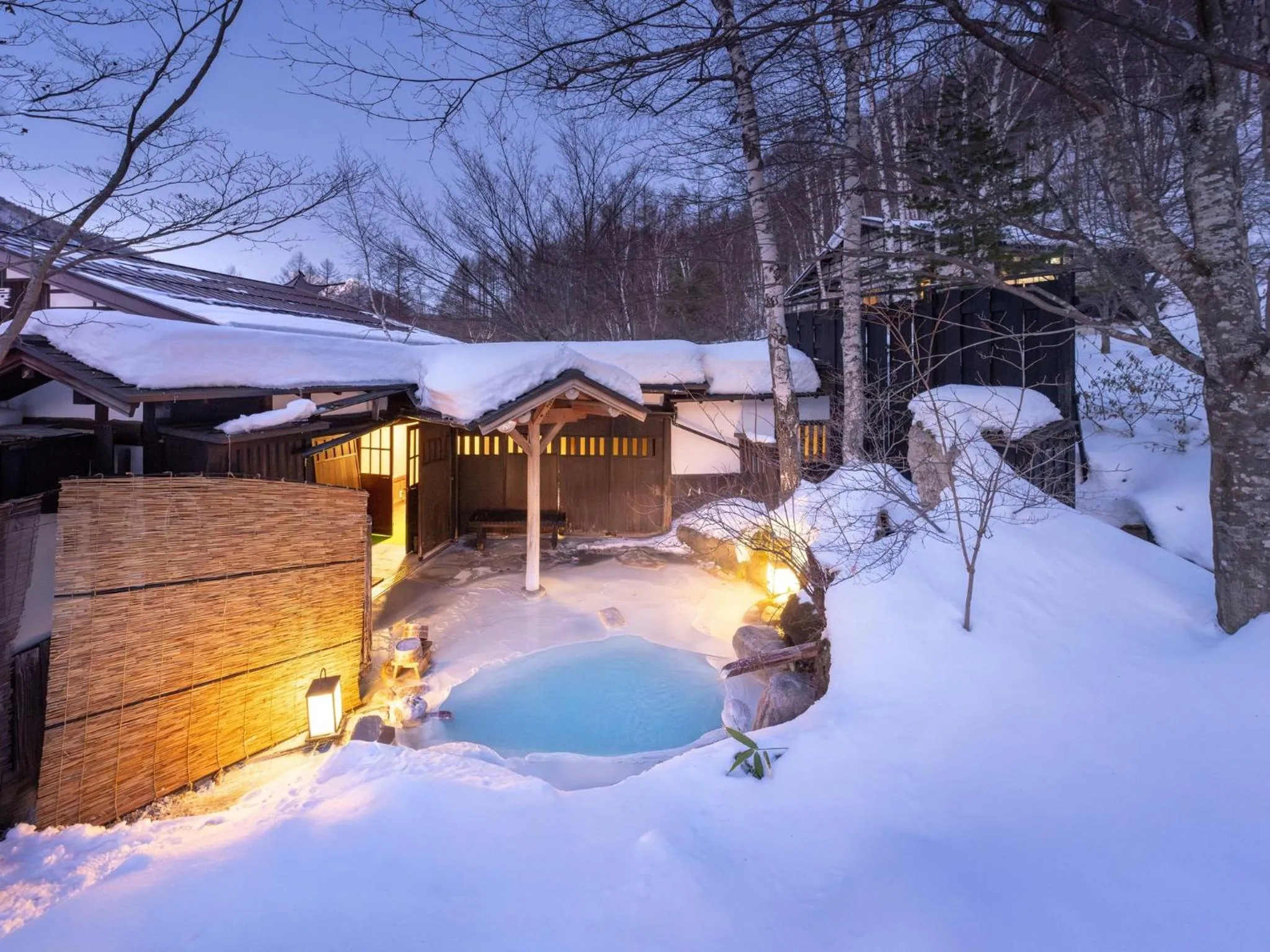 Open Air Bath in Konashi No Yu Sasaya
