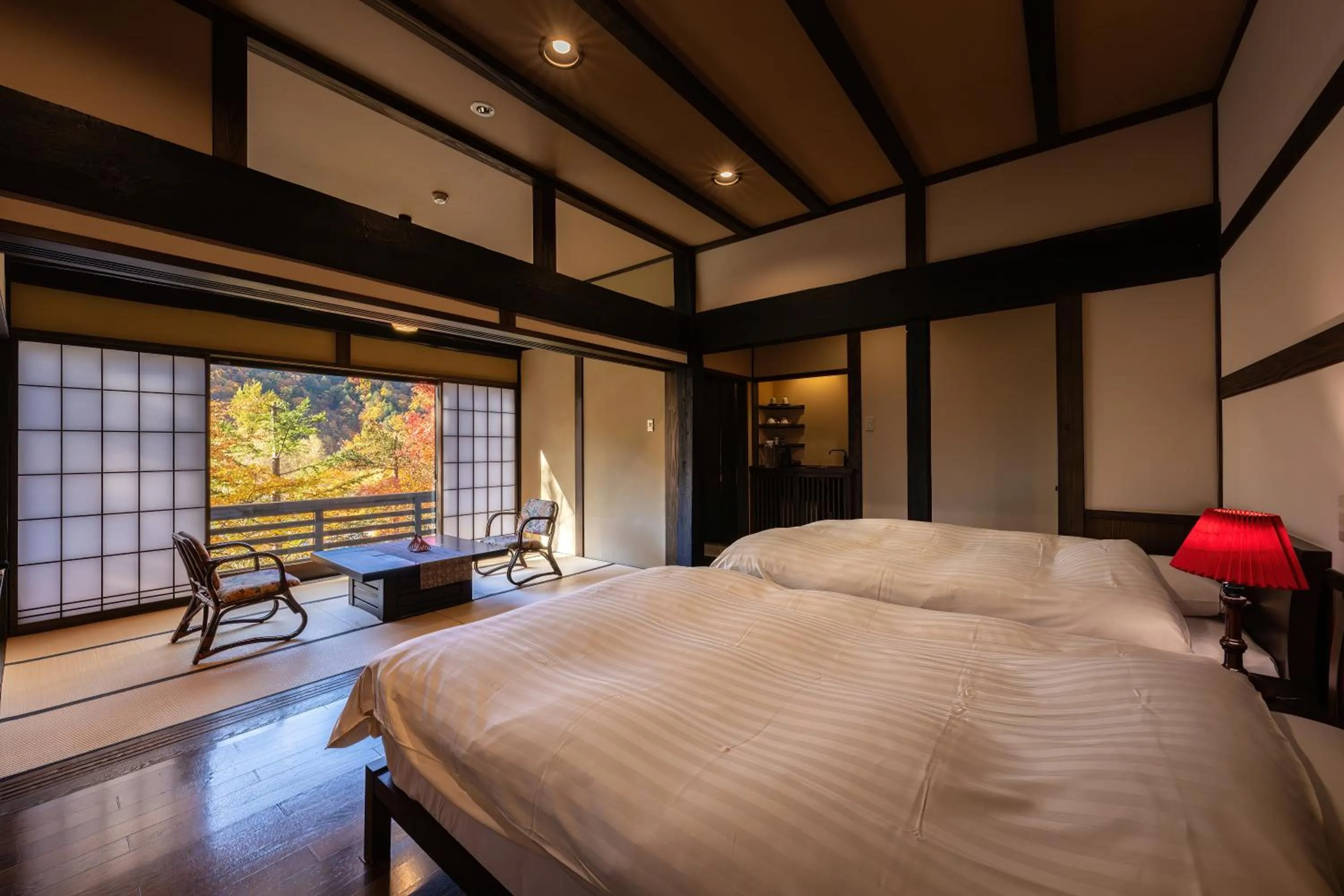 Bed in Konashi No Yu Sasaya