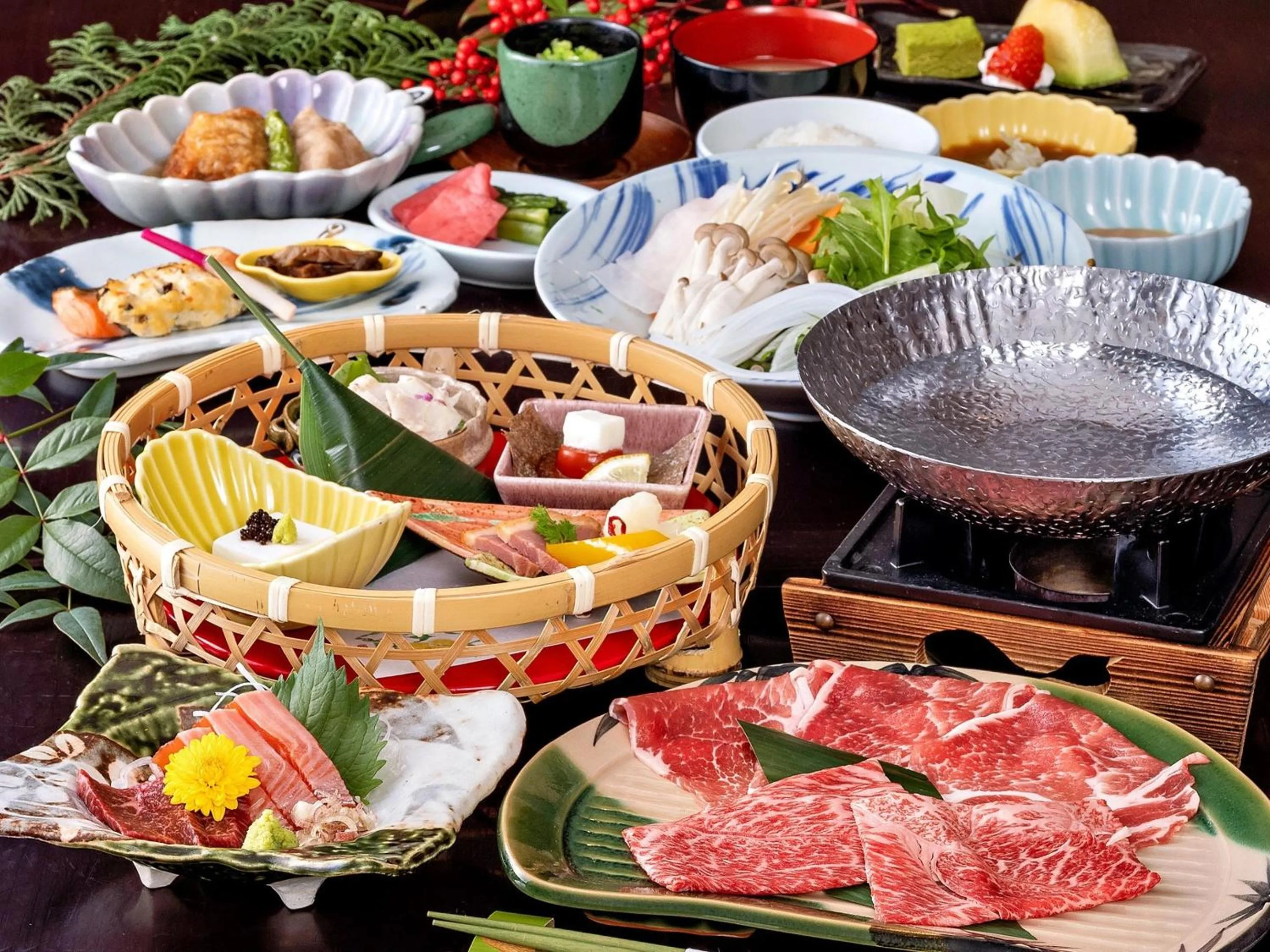 Dinner in Konashi No Yu Sasaya