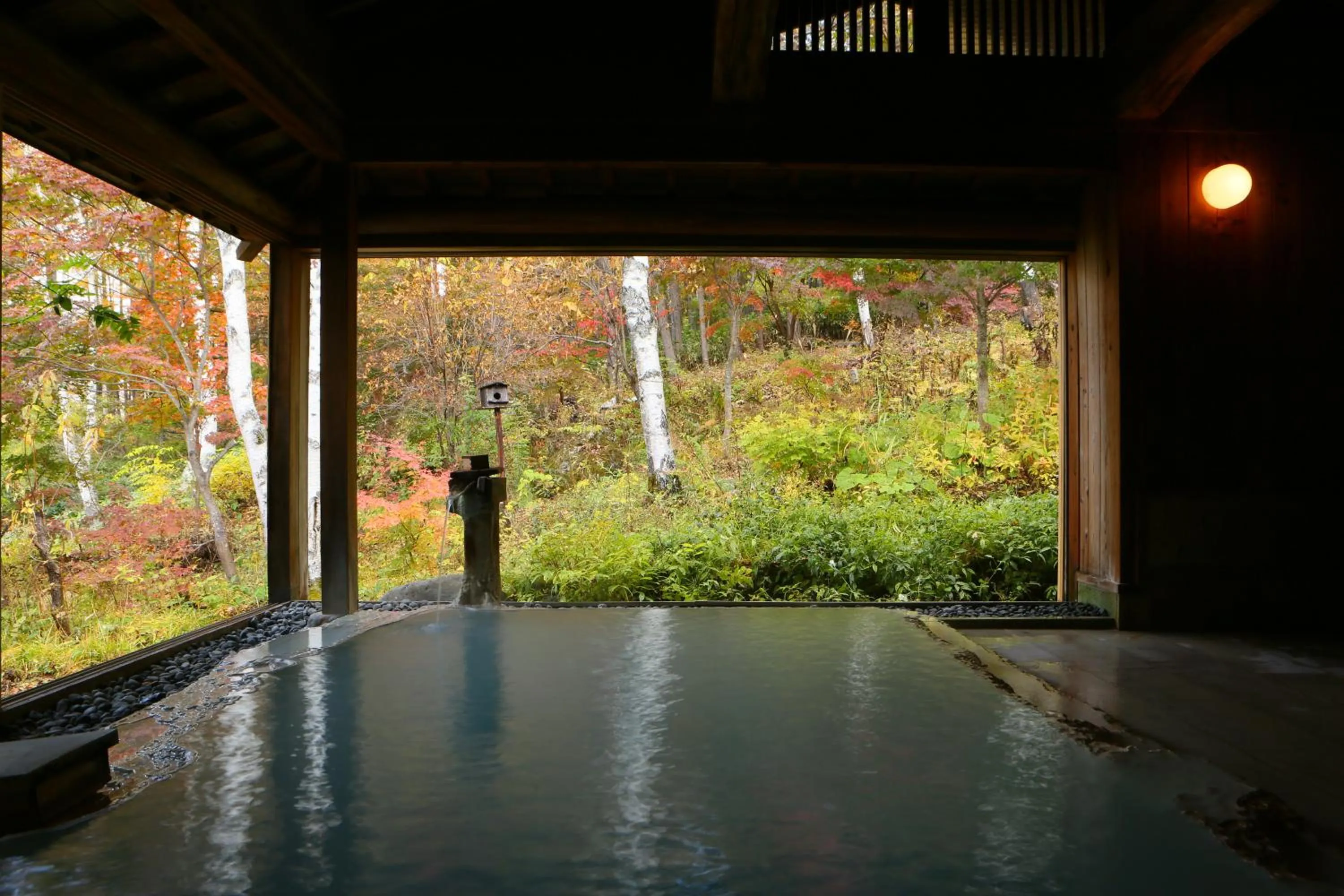 Hot Spring Bath in Konashi No Yu Sasaya