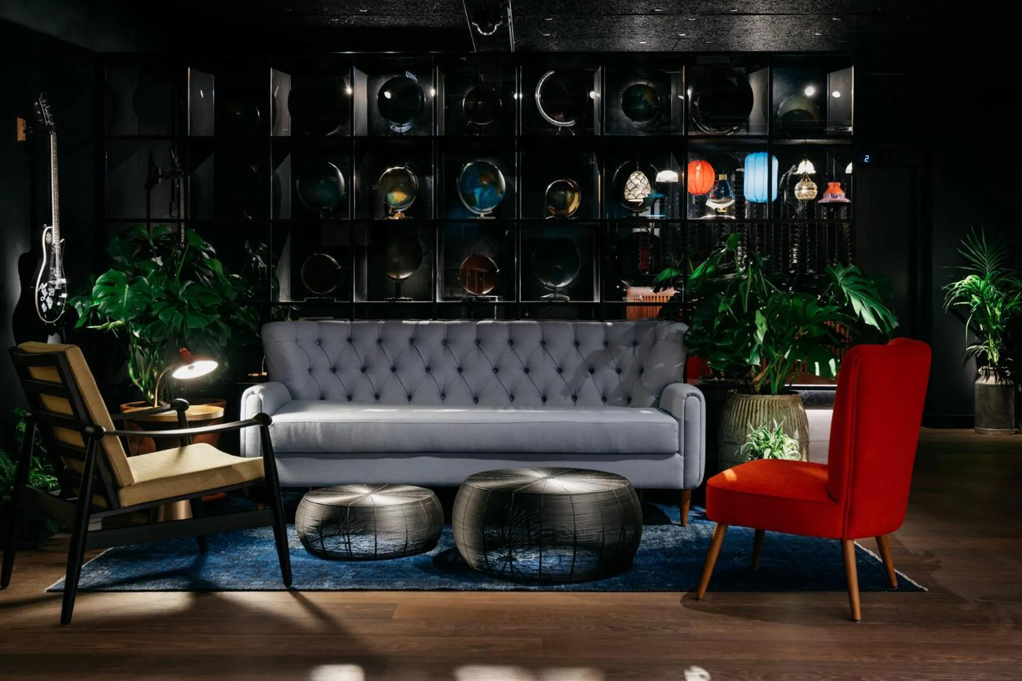 Decorative detail in Ruby Claire Hotel Geneva