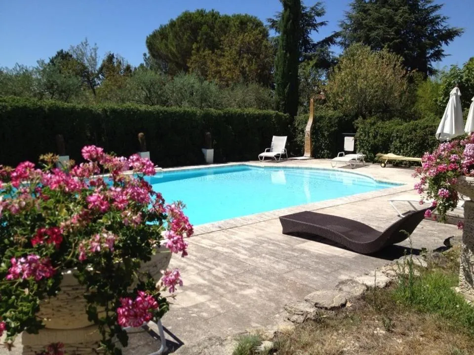 Swimming pool in Mas des Carassins