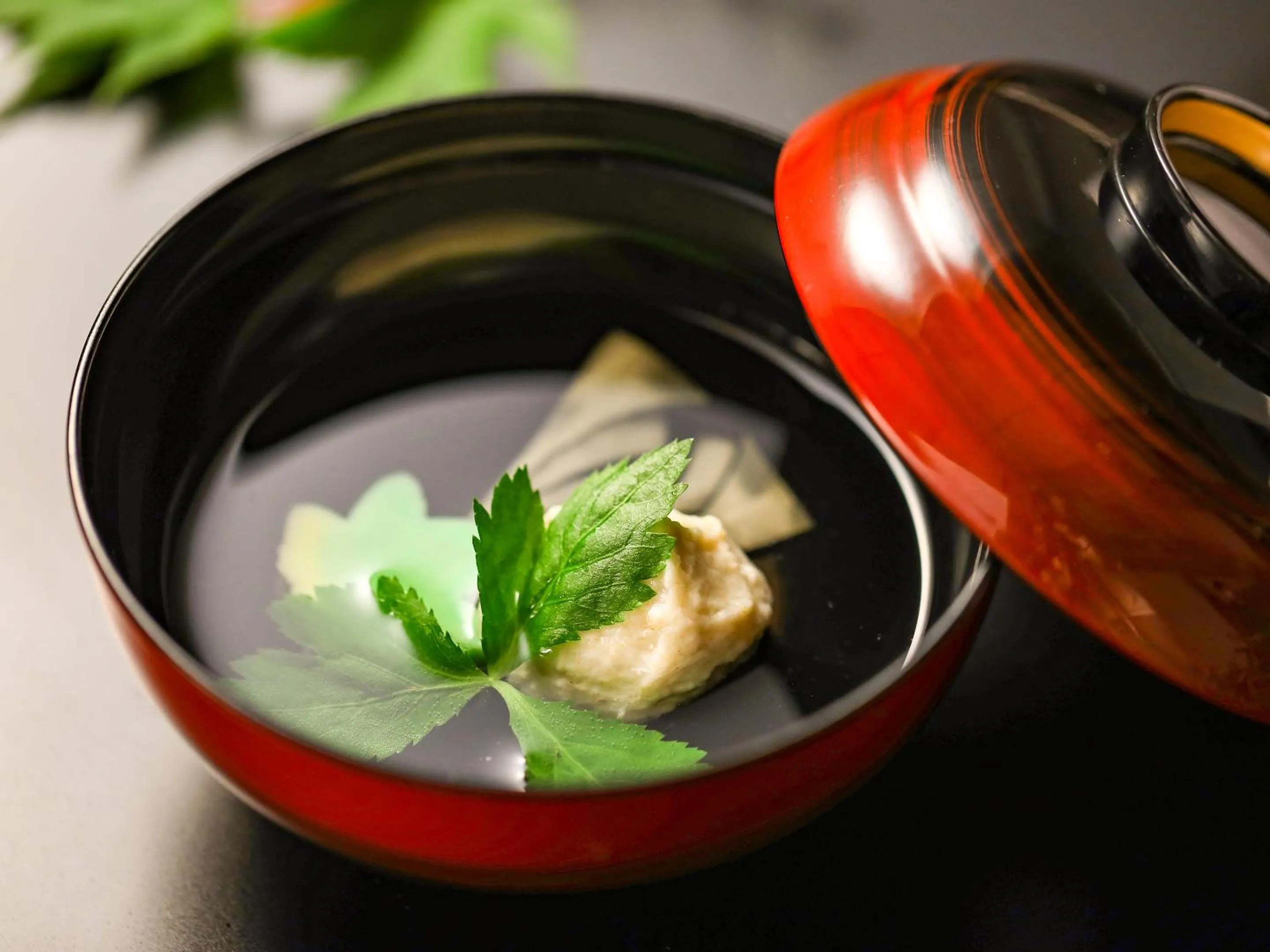 Food close-up in Keiryuso Siorie